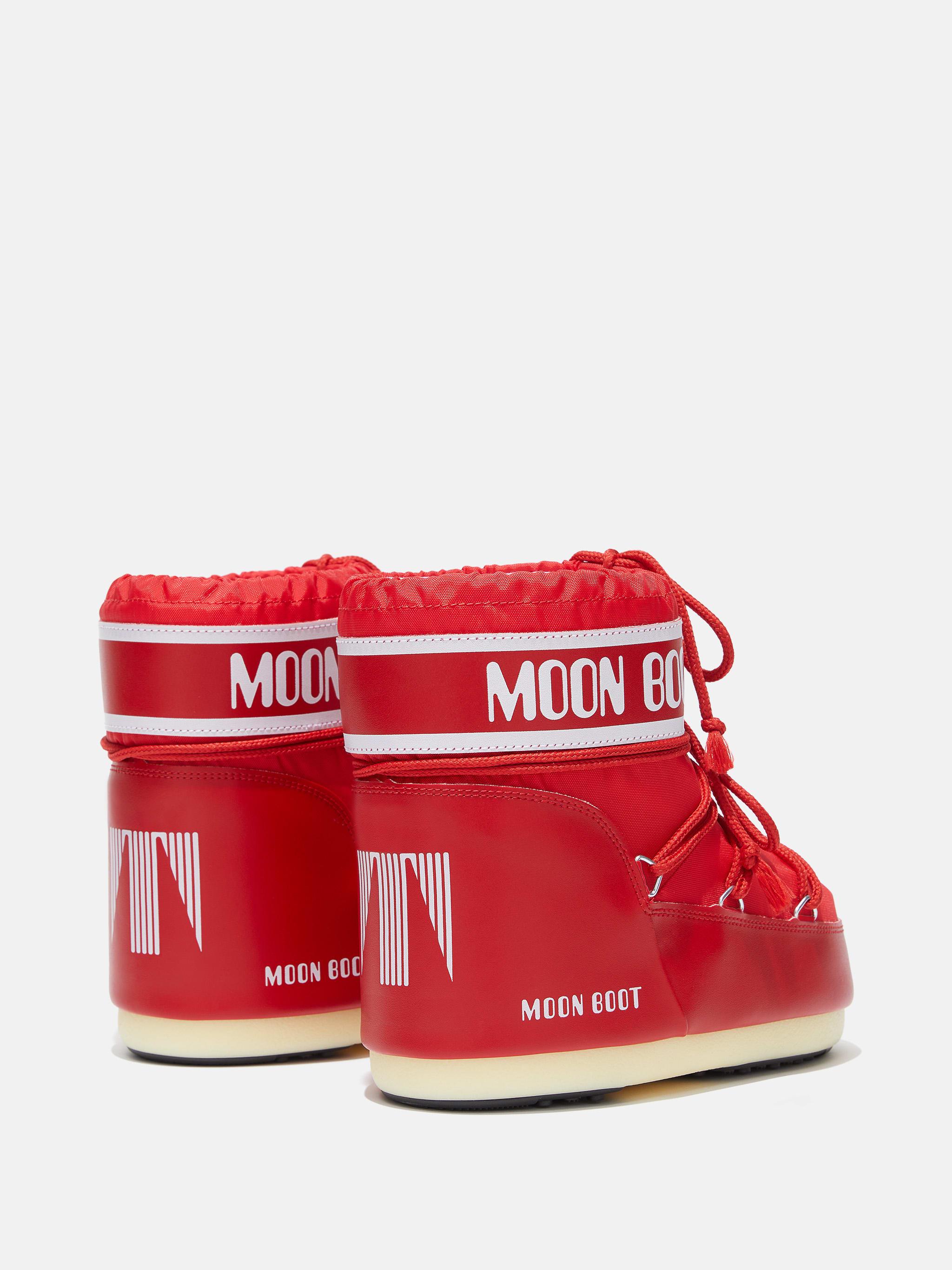 ICON LOW ROSSO IN NYLON