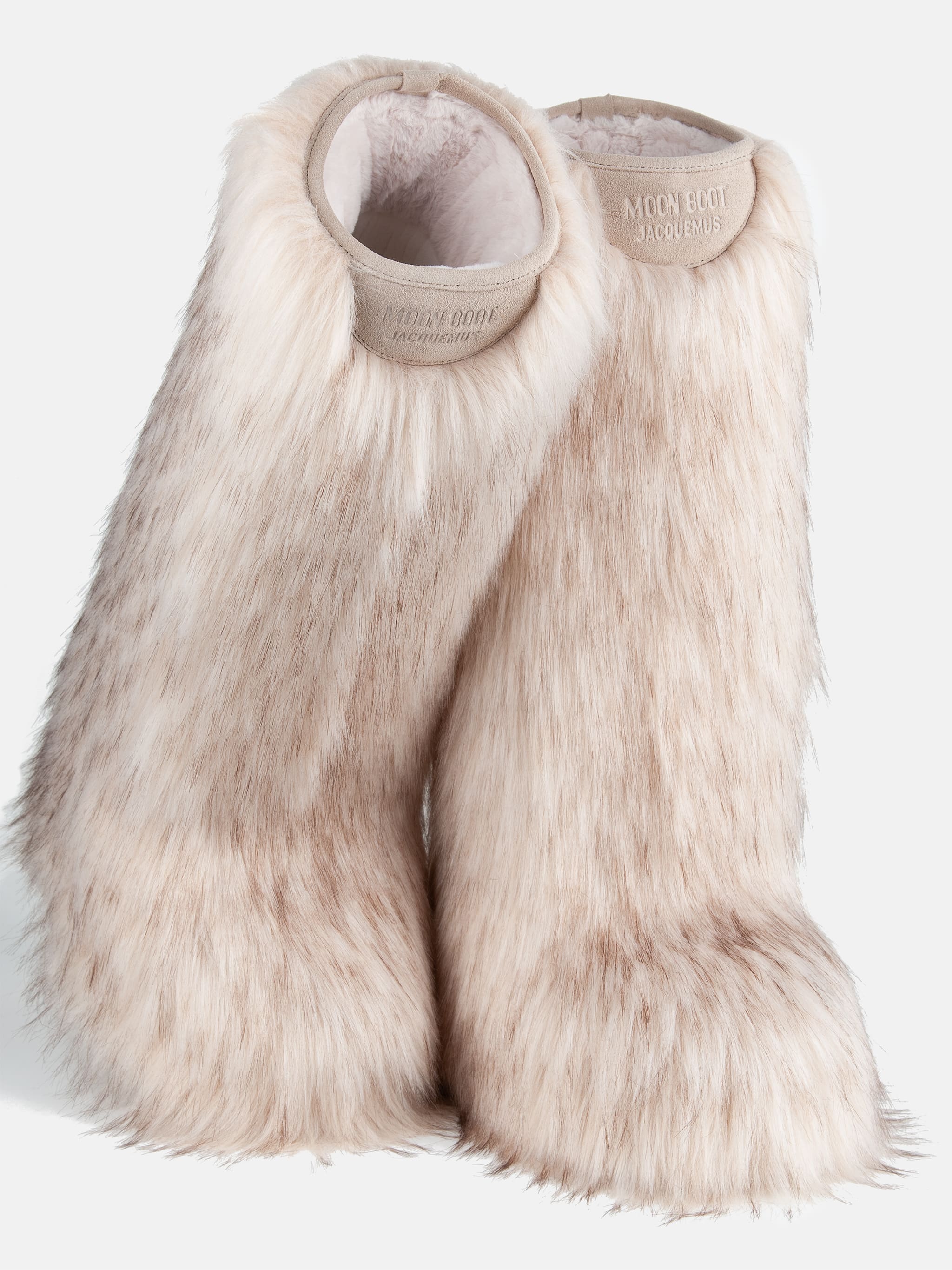 Jacquemus + Moon Boot Icon Yeti High Faux-Fur Boots image number 3