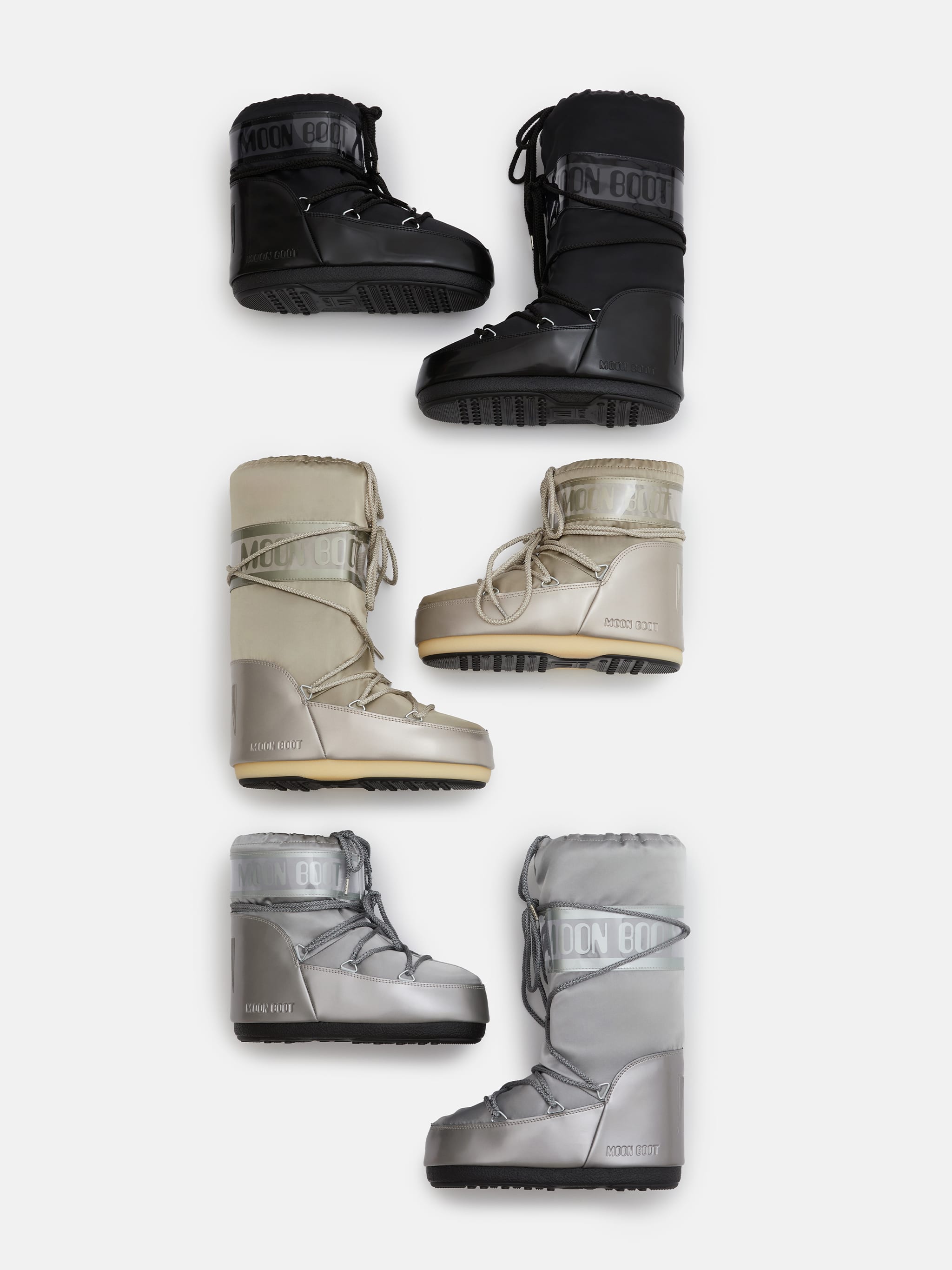 ICON GLANCE PLATINUM SATIN BOOTS image number 3