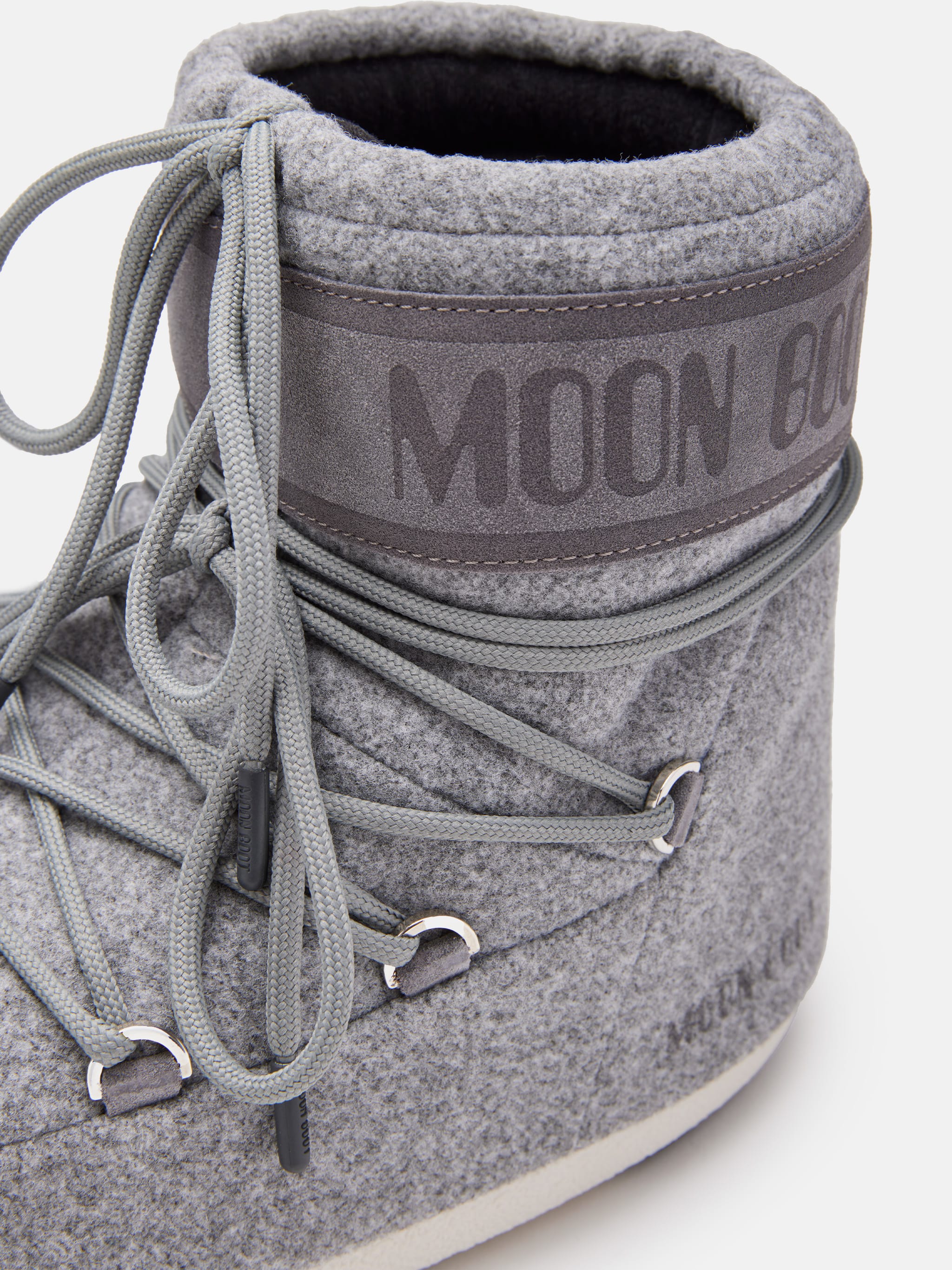 ICON LOW GREY FELT BOOTS image number 2