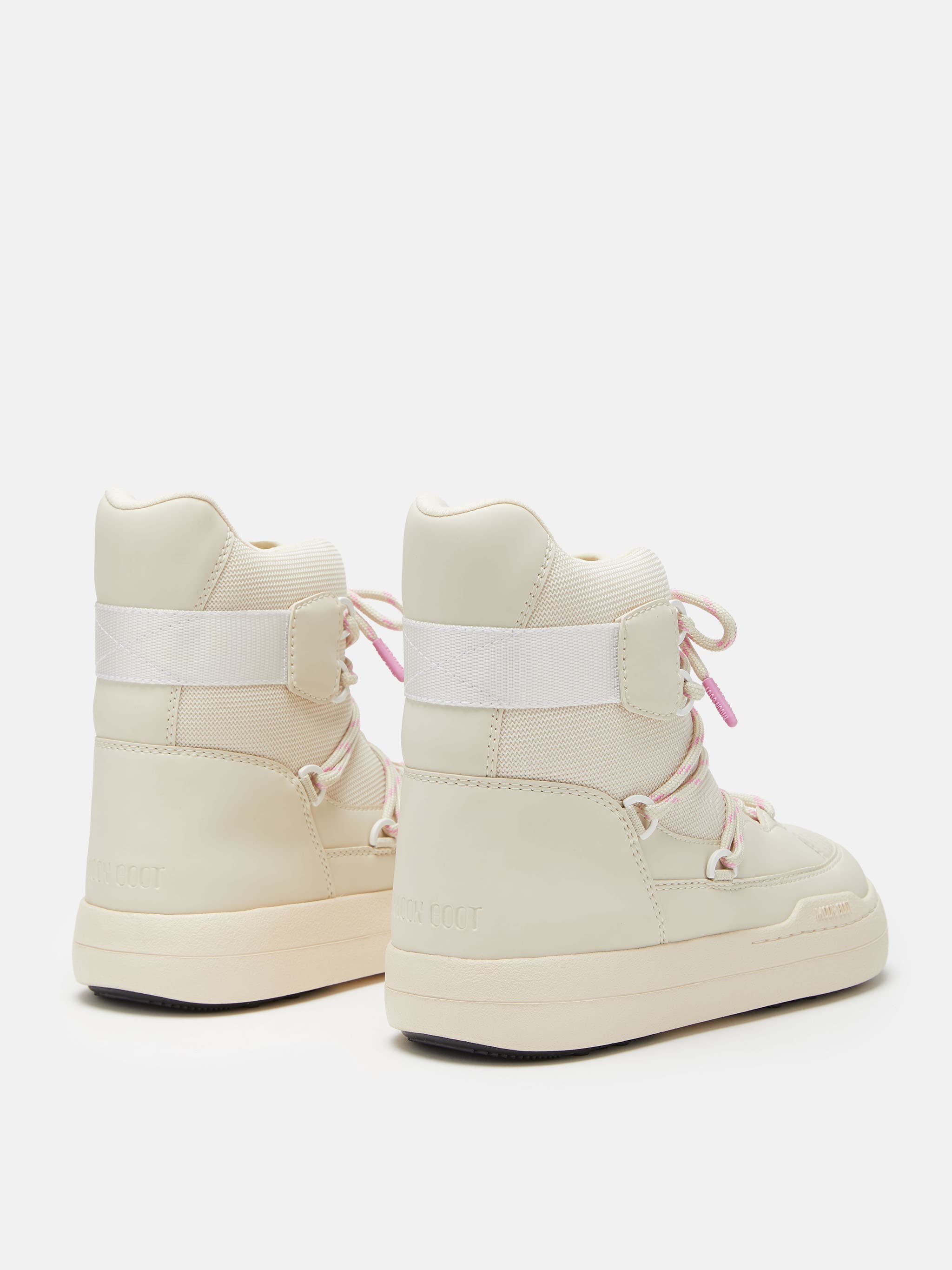 PARK CREAM SNEAKER BOOTS image number 1