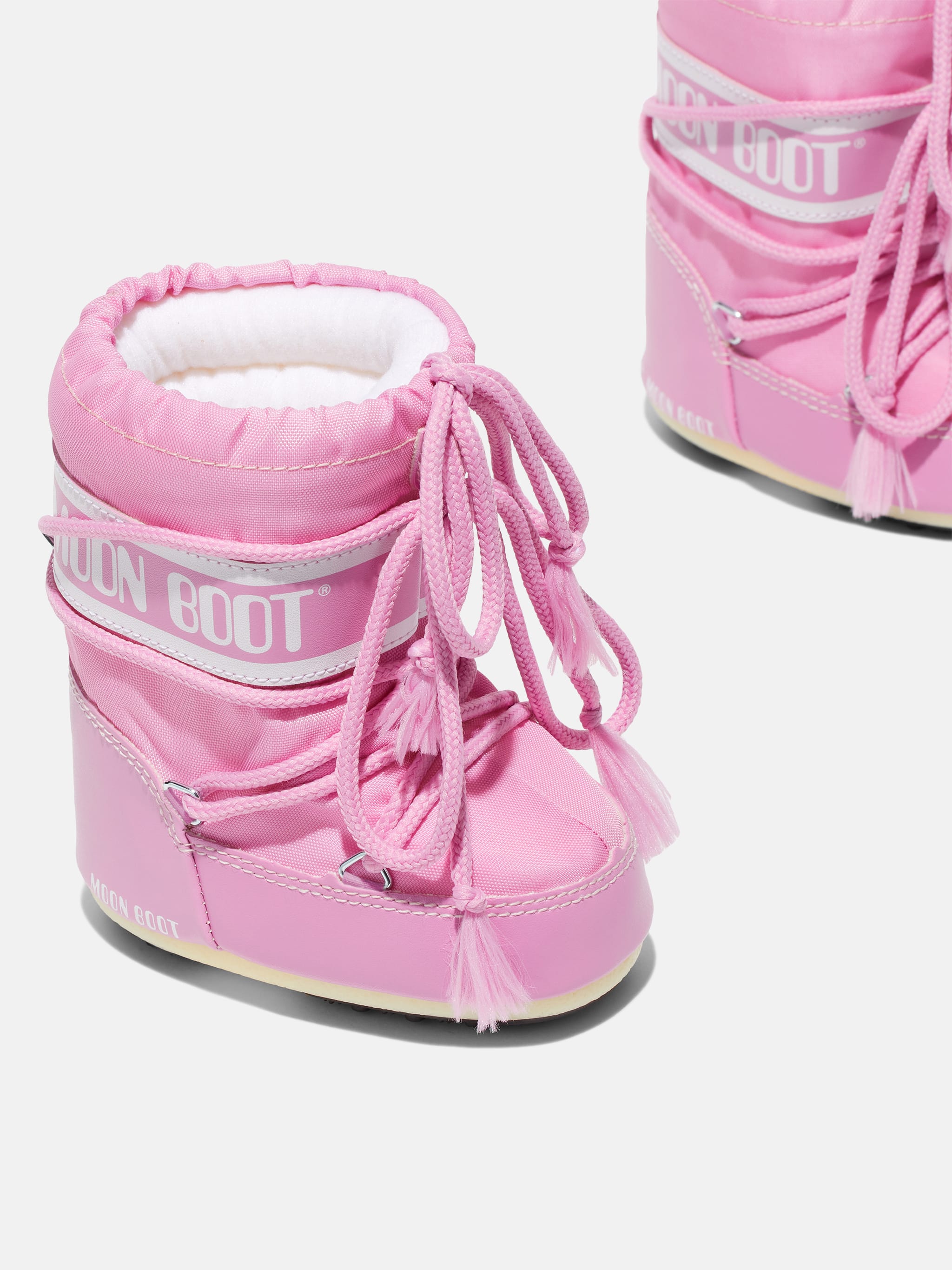 ICON MINI PINK NYLON BOOTS image number 2