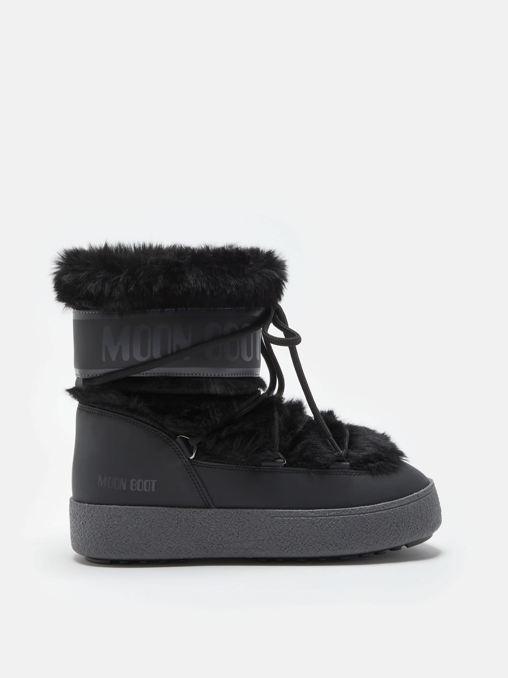 LTRACK LOW FAUX-FUR STIEFEL SCHWARZ image number 0