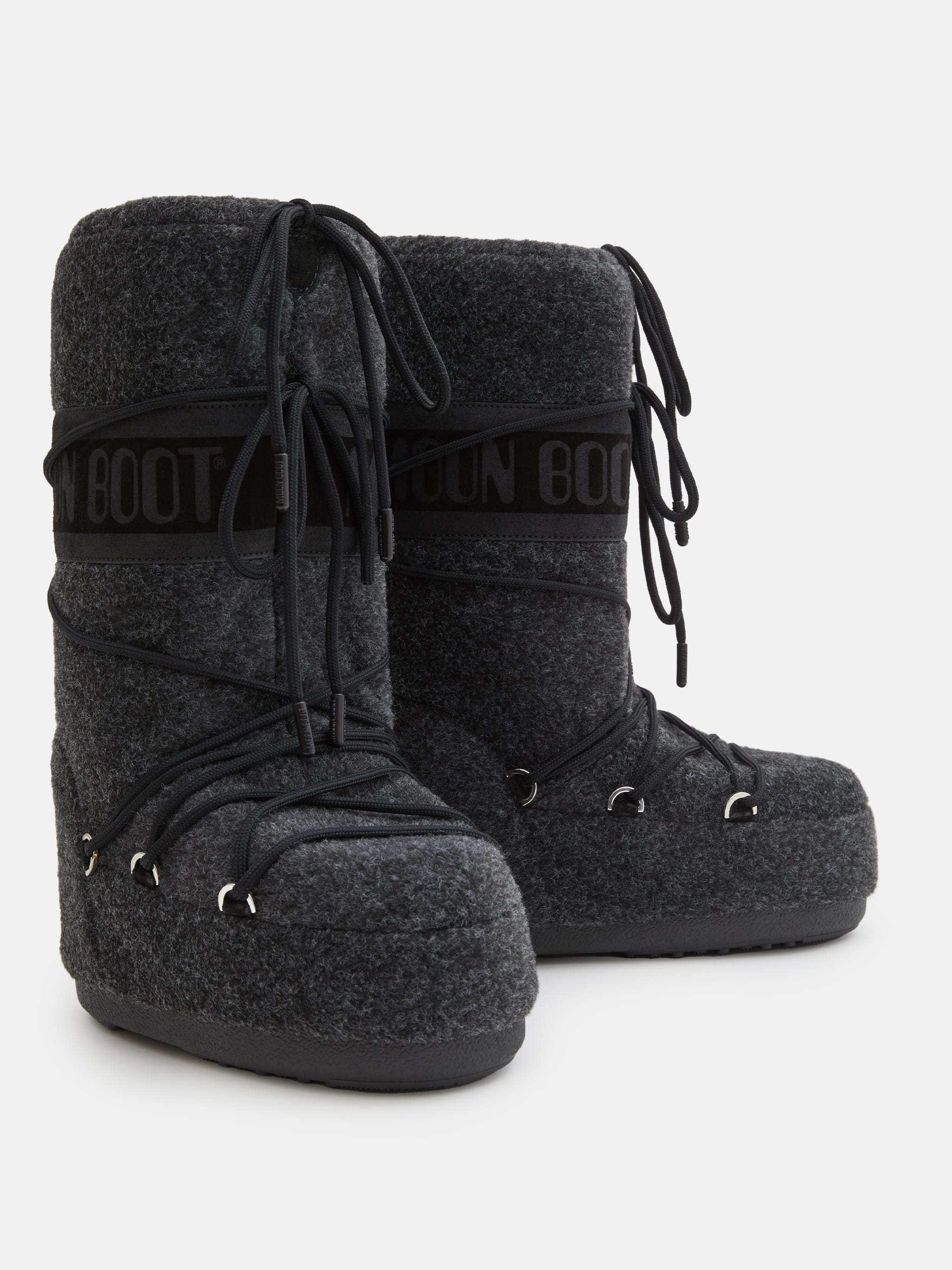 ICON BLACK FELT BOOTS image number 2