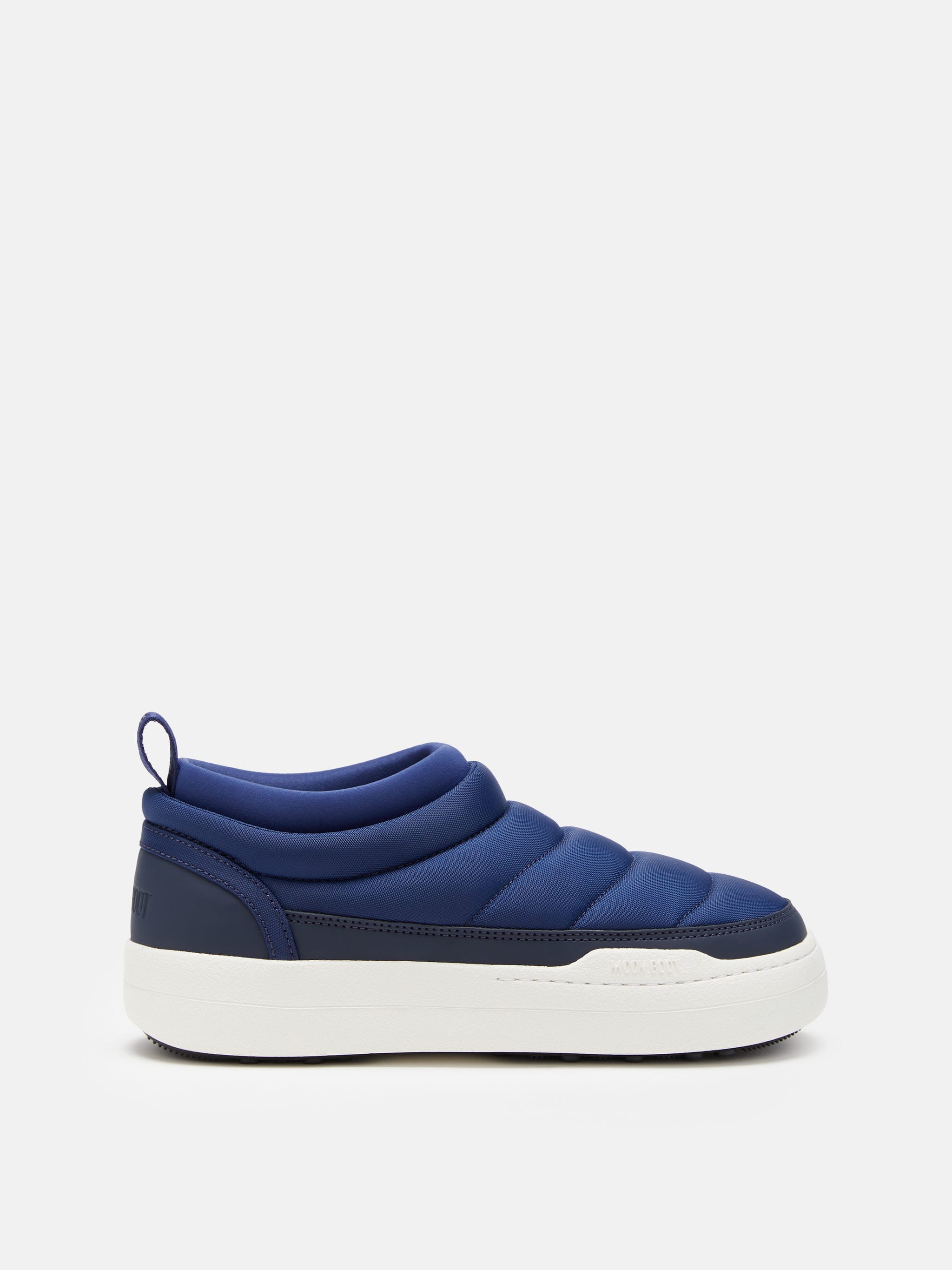 PARK SOFT BLUE NYLON SNEAKERS