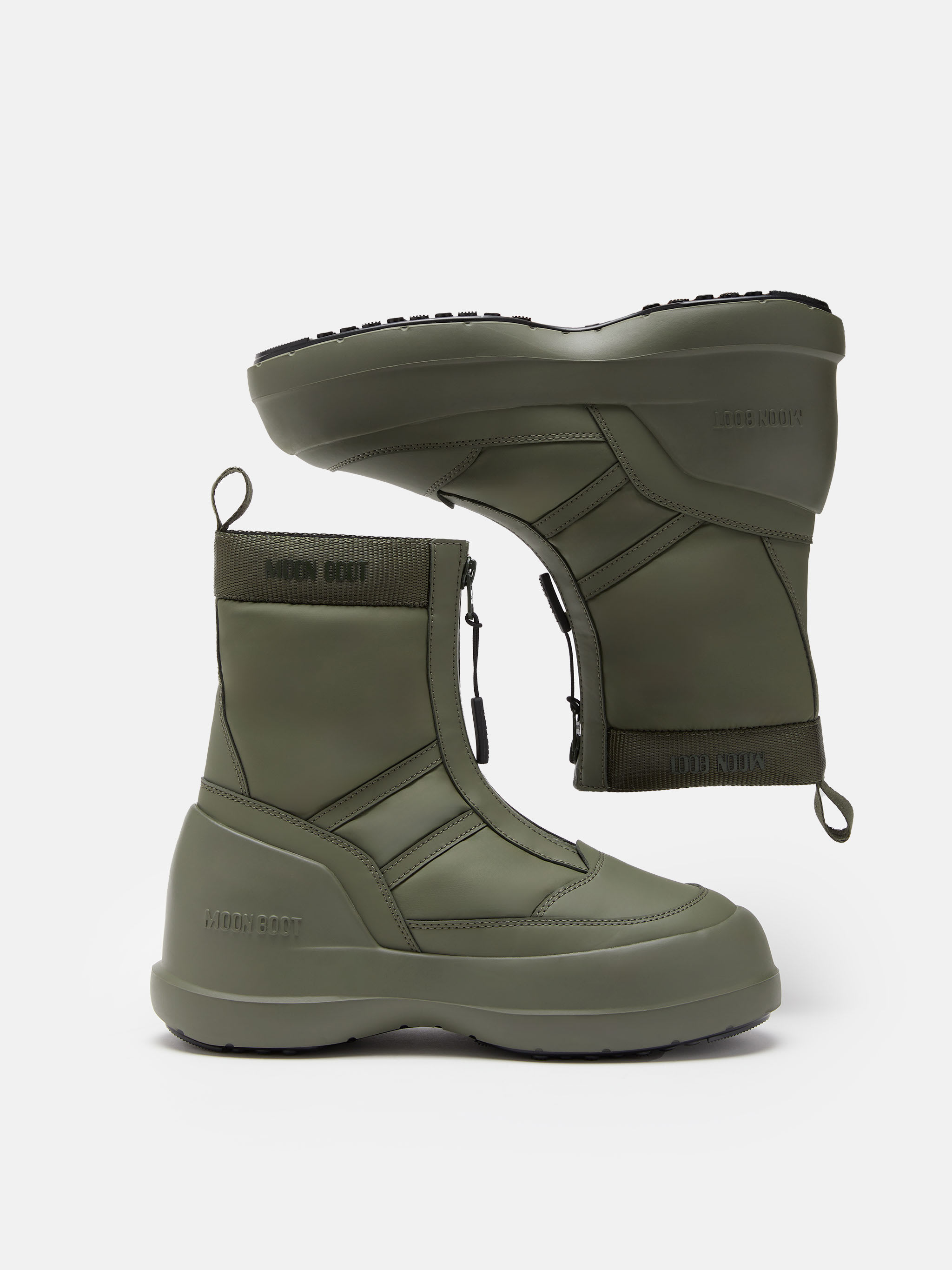 MB LUNA ZIP BOOT KHAKI image number 3