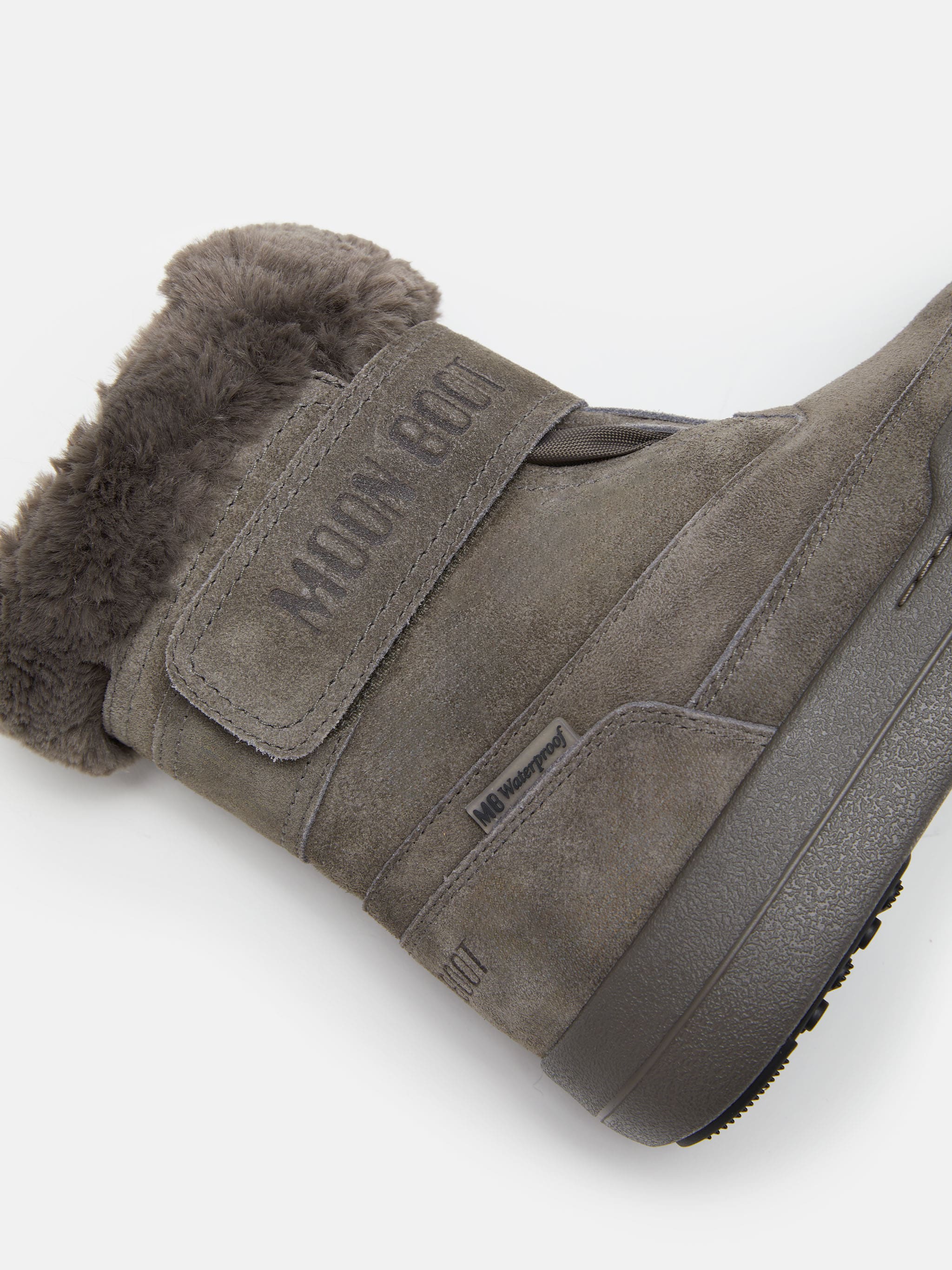 MB JR PARK STRAP BOOT SUEDE ANTHRACITE image number 2