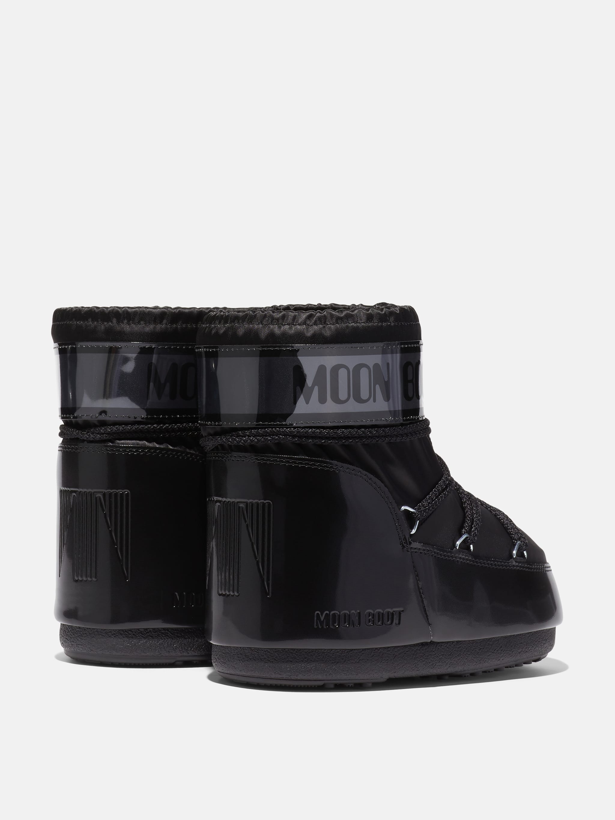 BOTTES ICON LOW GLANCE BLACK EN SATIN