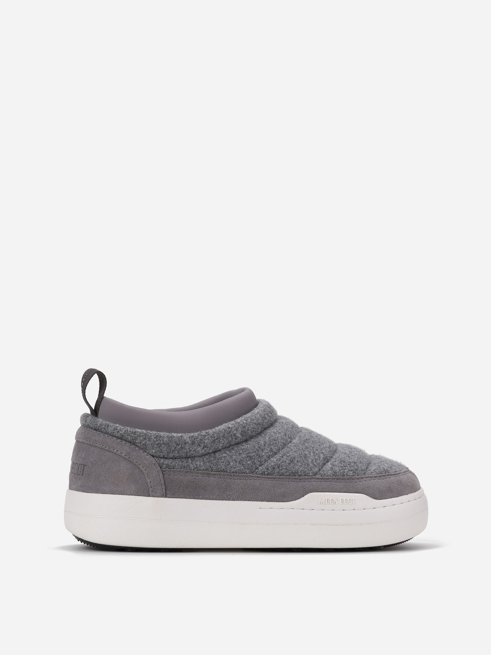 BASKETS PARK SOFT EN FEUTRE GRIS