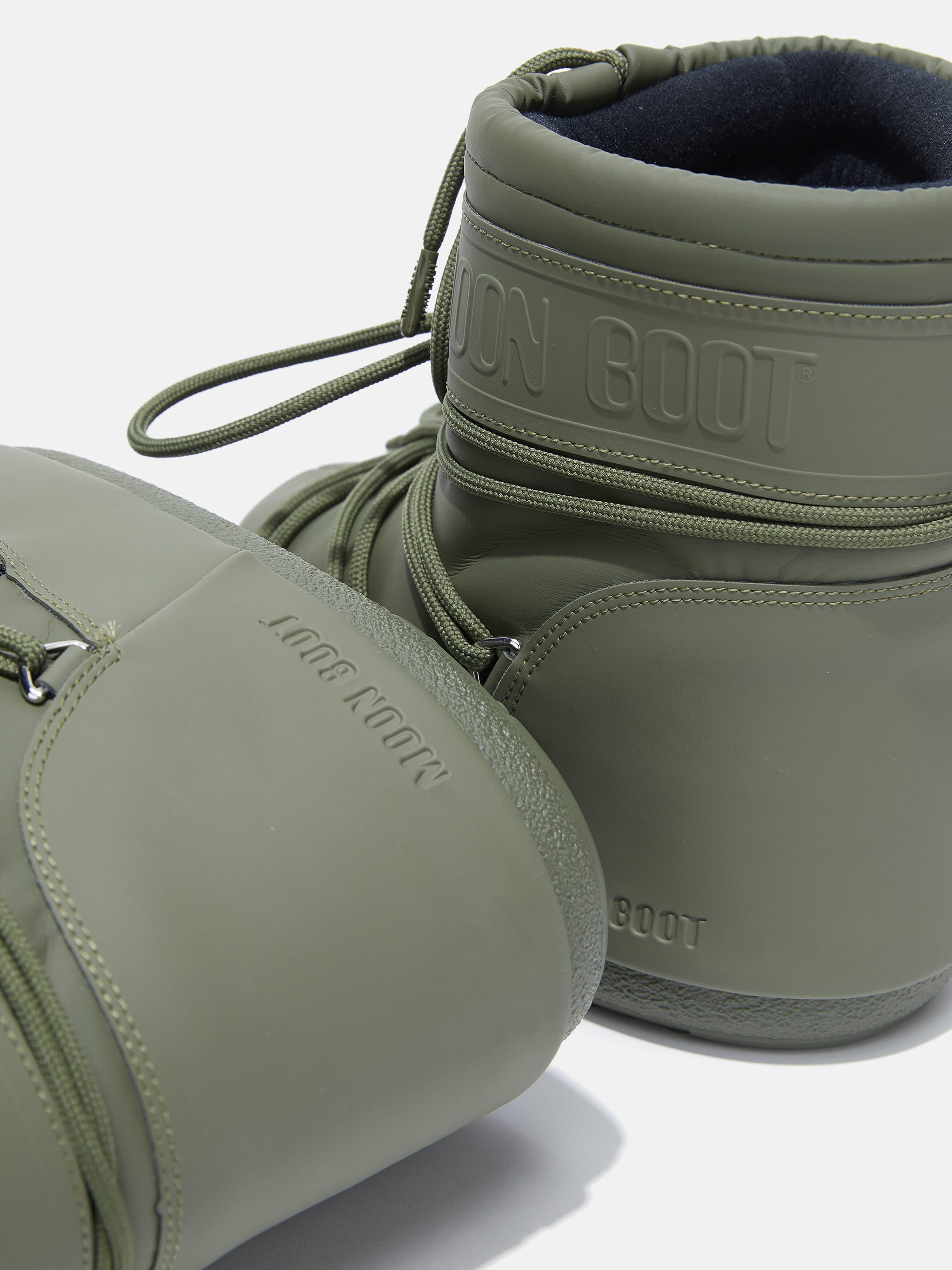 BOTTES ICON LOW KHAKI EN CAOUTCHOUC image number 3