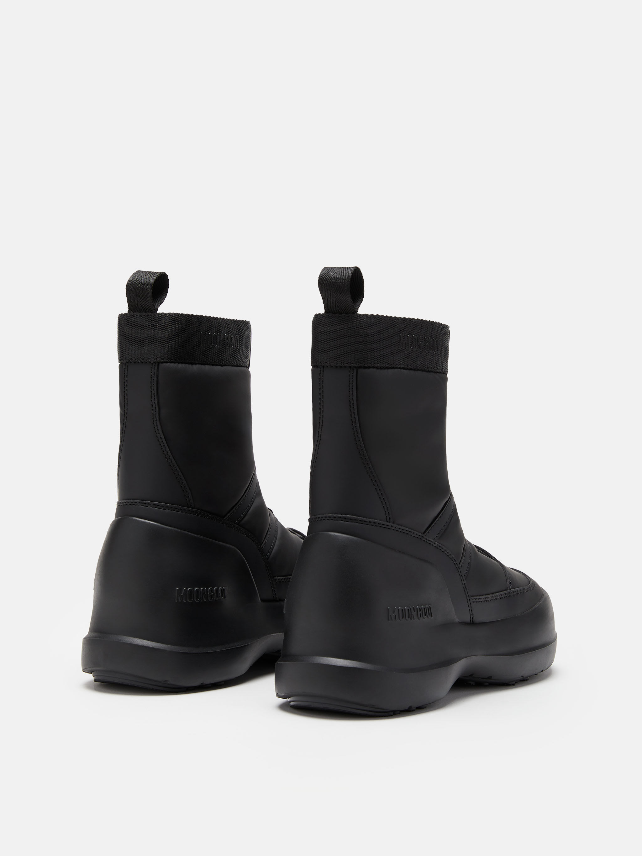 LUNA BLACK ZIP BOOTS image number 1