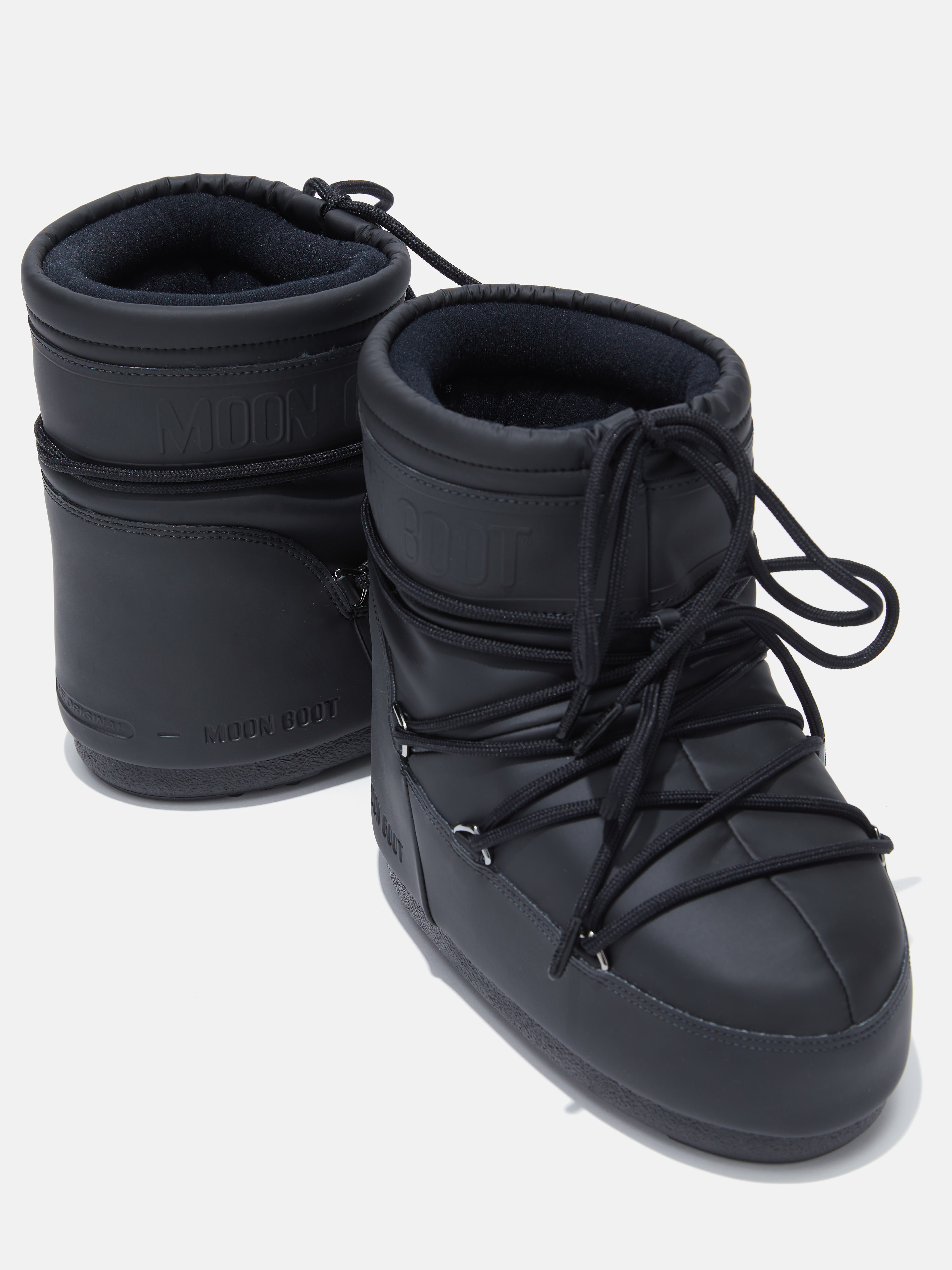 ICON LOW BLACK RUBBER BOOTS image number 3