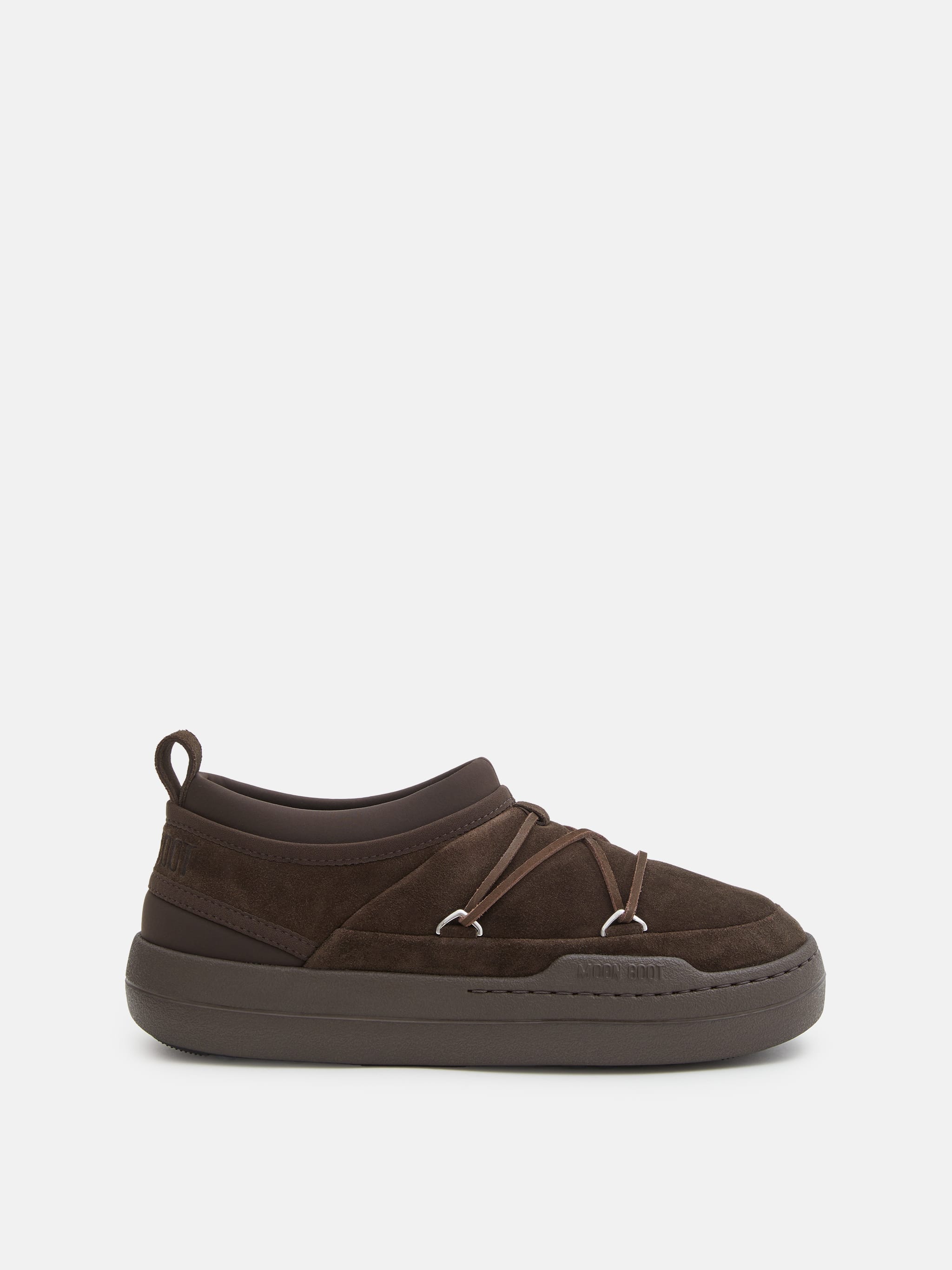 PARK ICON VELOURSLEDER SNEAKERS BRAUN