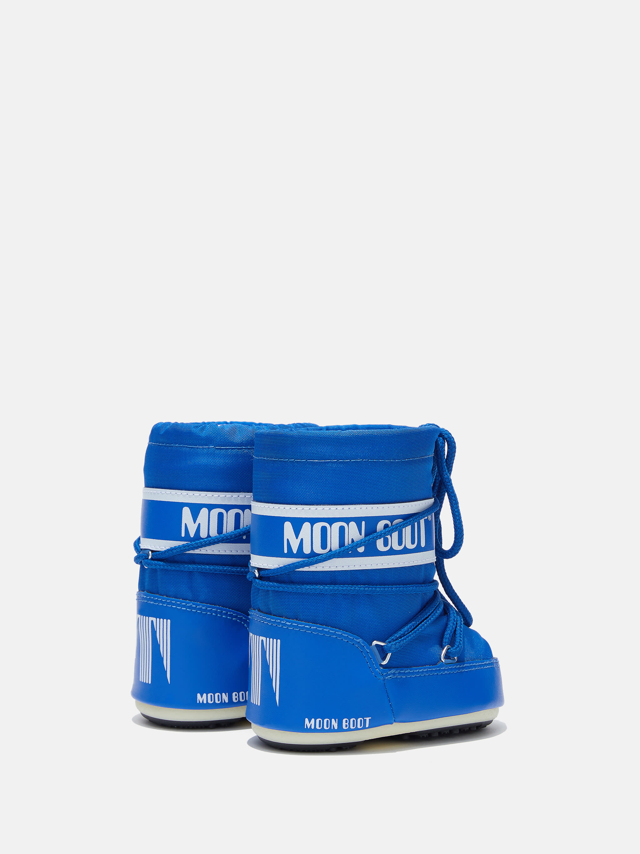 ICON MINI BLUE NYLON BOOTS