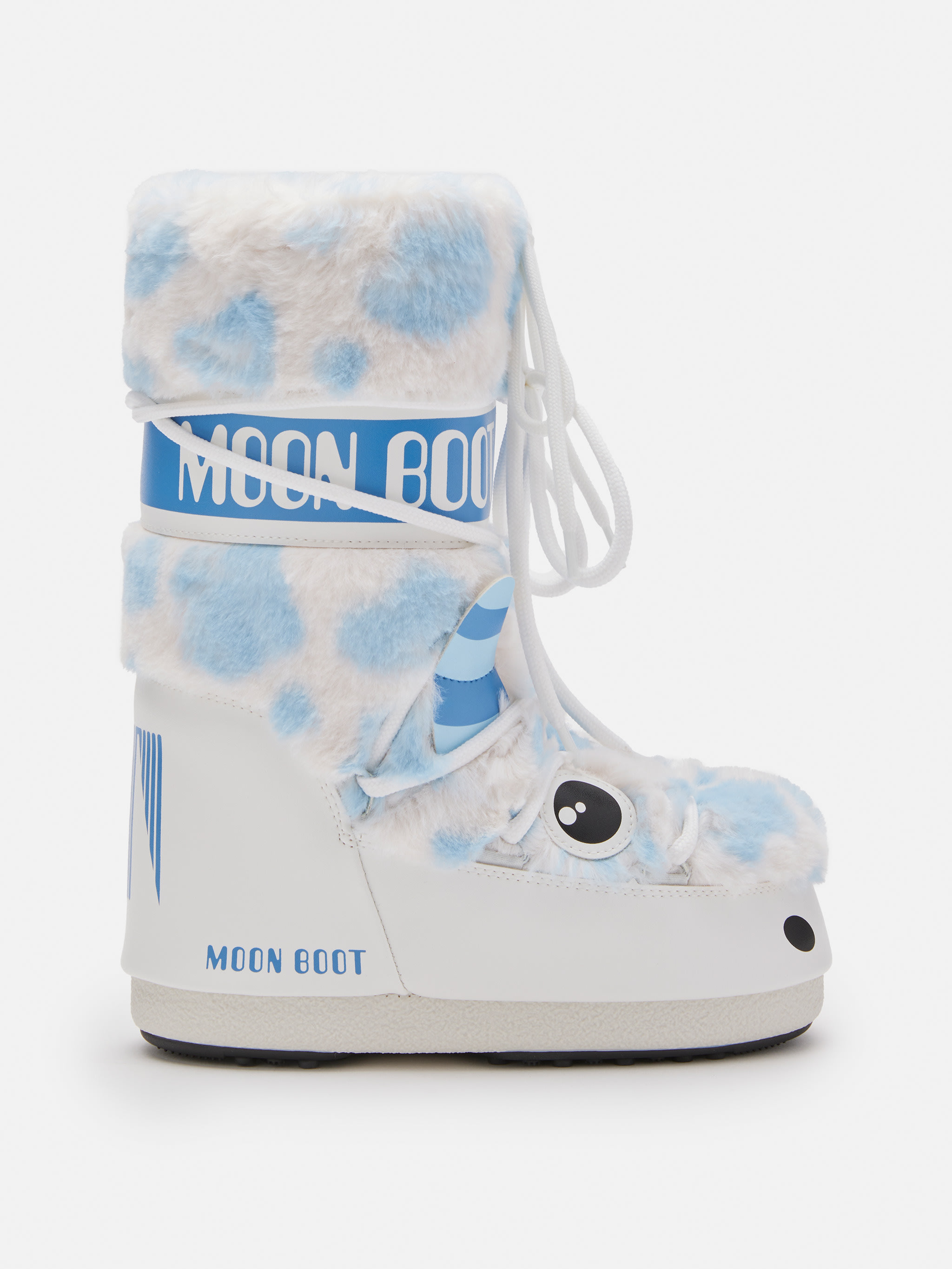 MB ICON YETI FAUX FUR WHITE/LIGHT BLUE image number 0