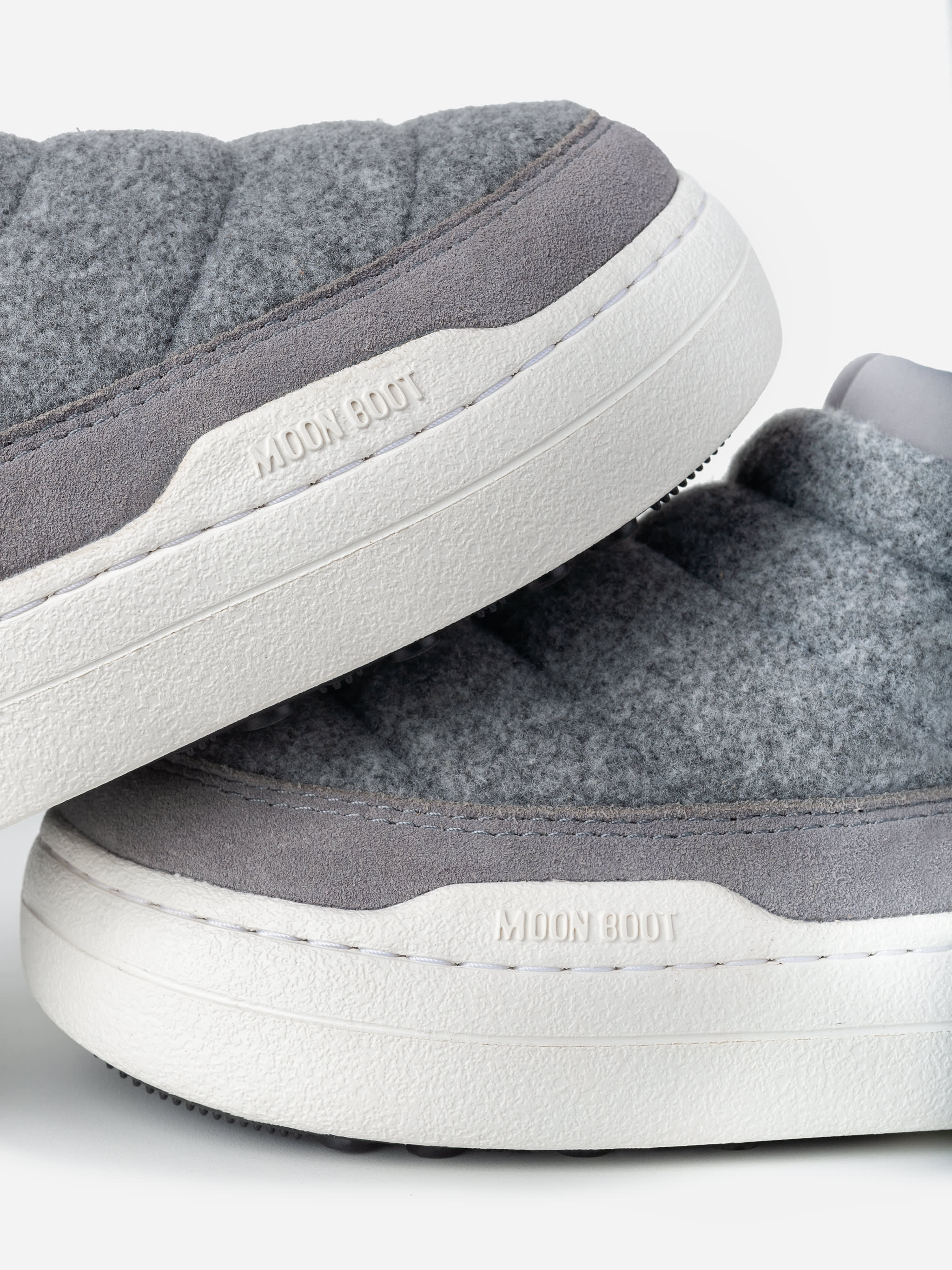 PARK SNEAKER SOFT FELT GRIGIO image number 2