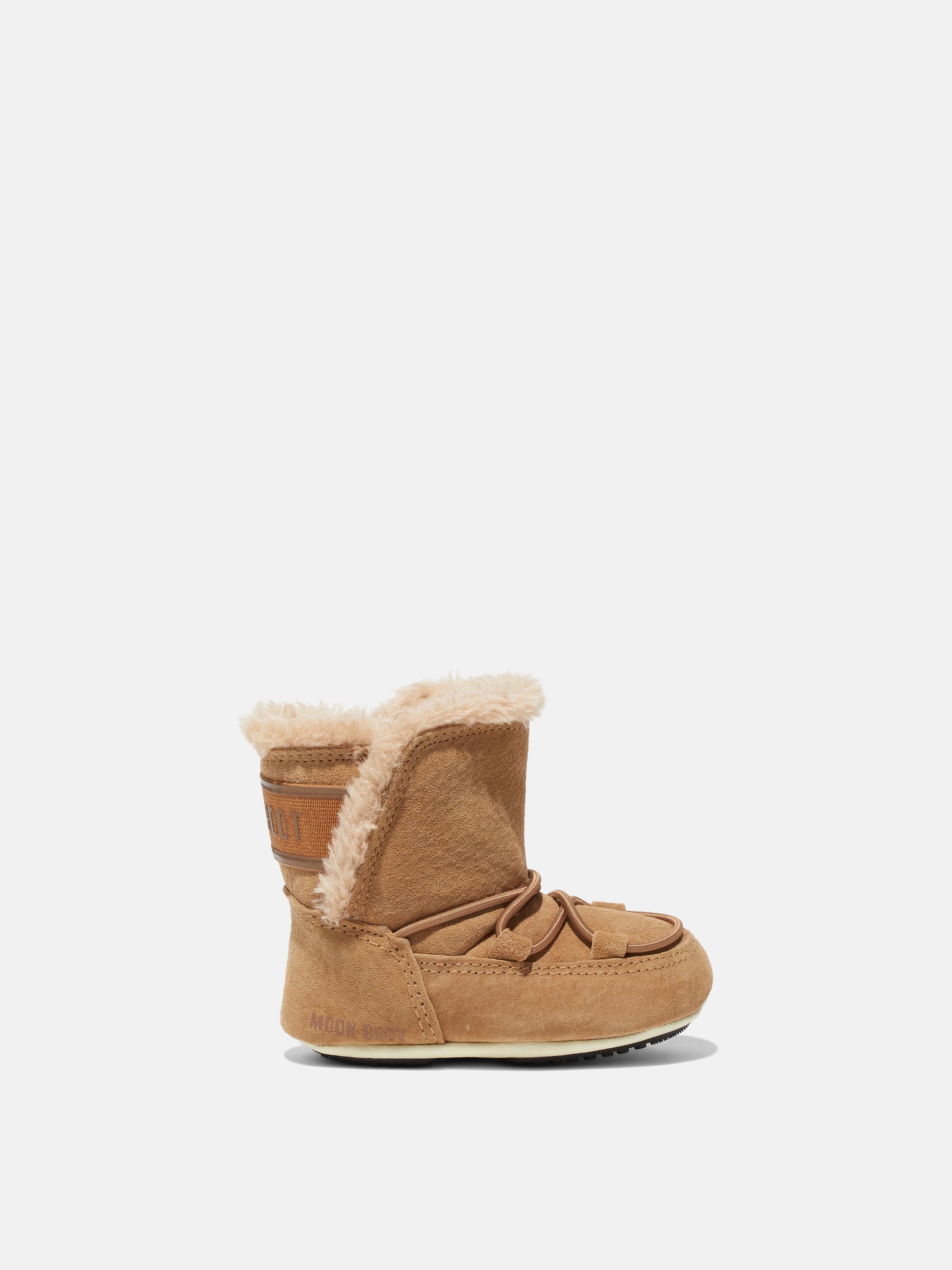 CRIB BROWN SUEDE BOOTS image number 0