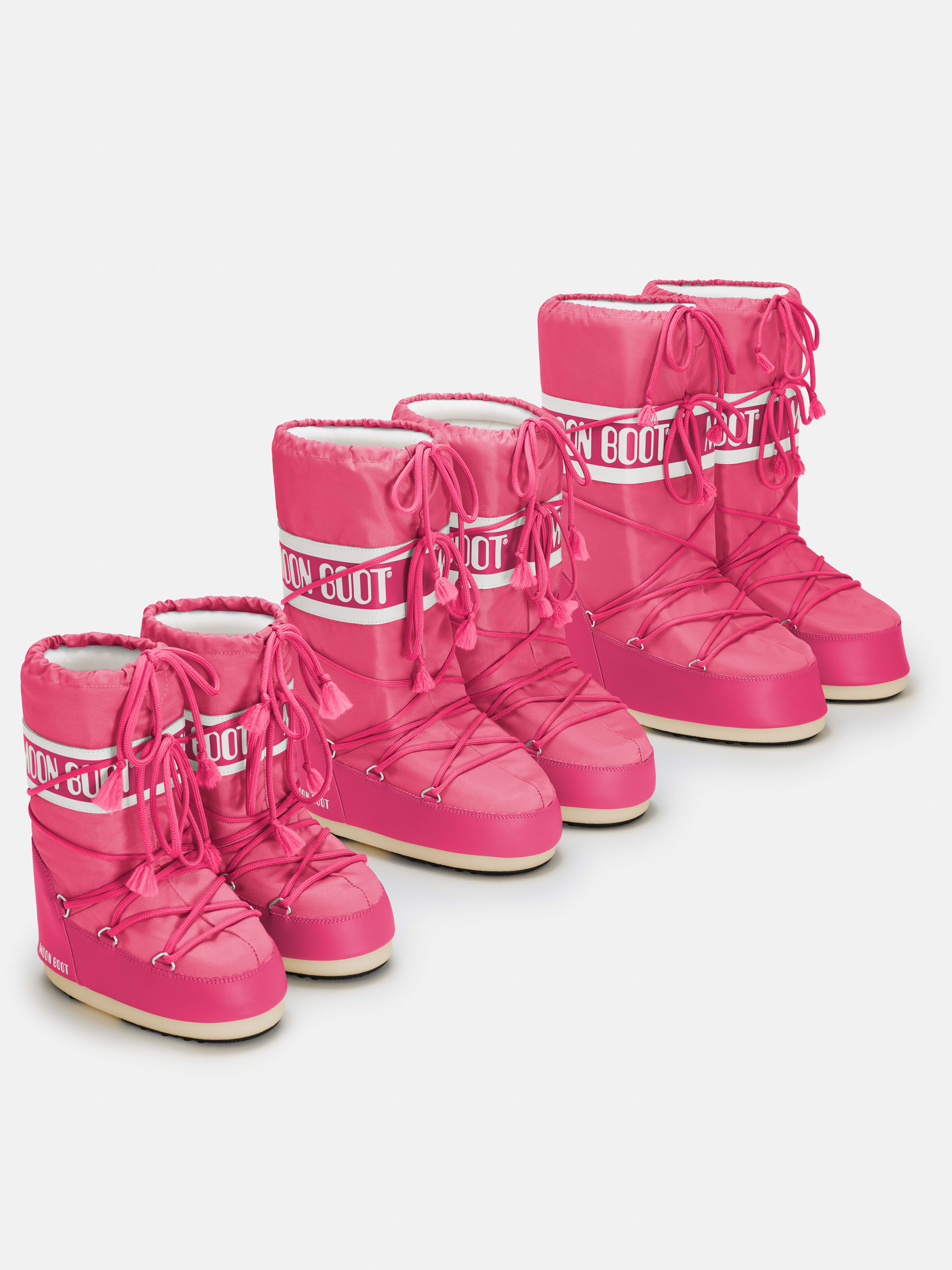 BOTTES ICON HOT-PINK EN NYLON image number 4