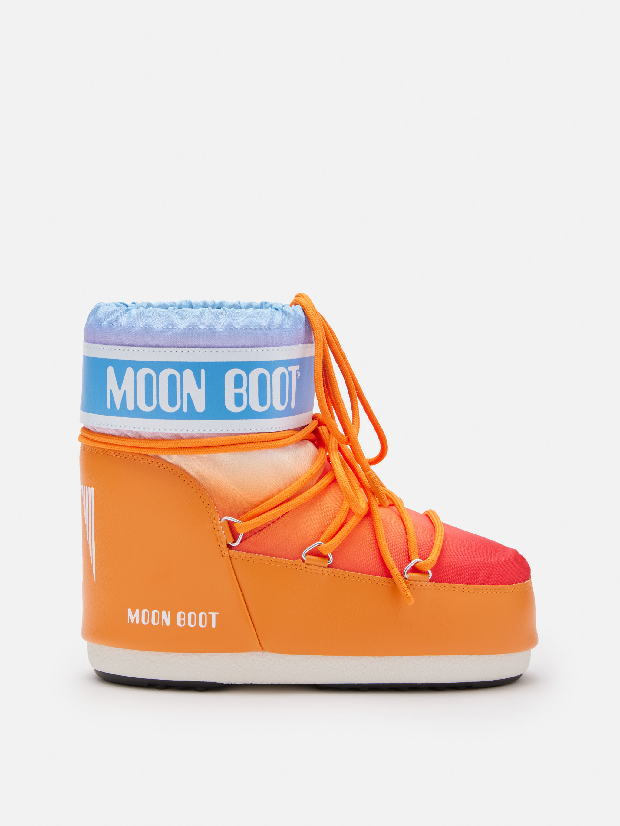 ICON LOW SUNRISE-PRINT ORANGE BOOTS image number 0