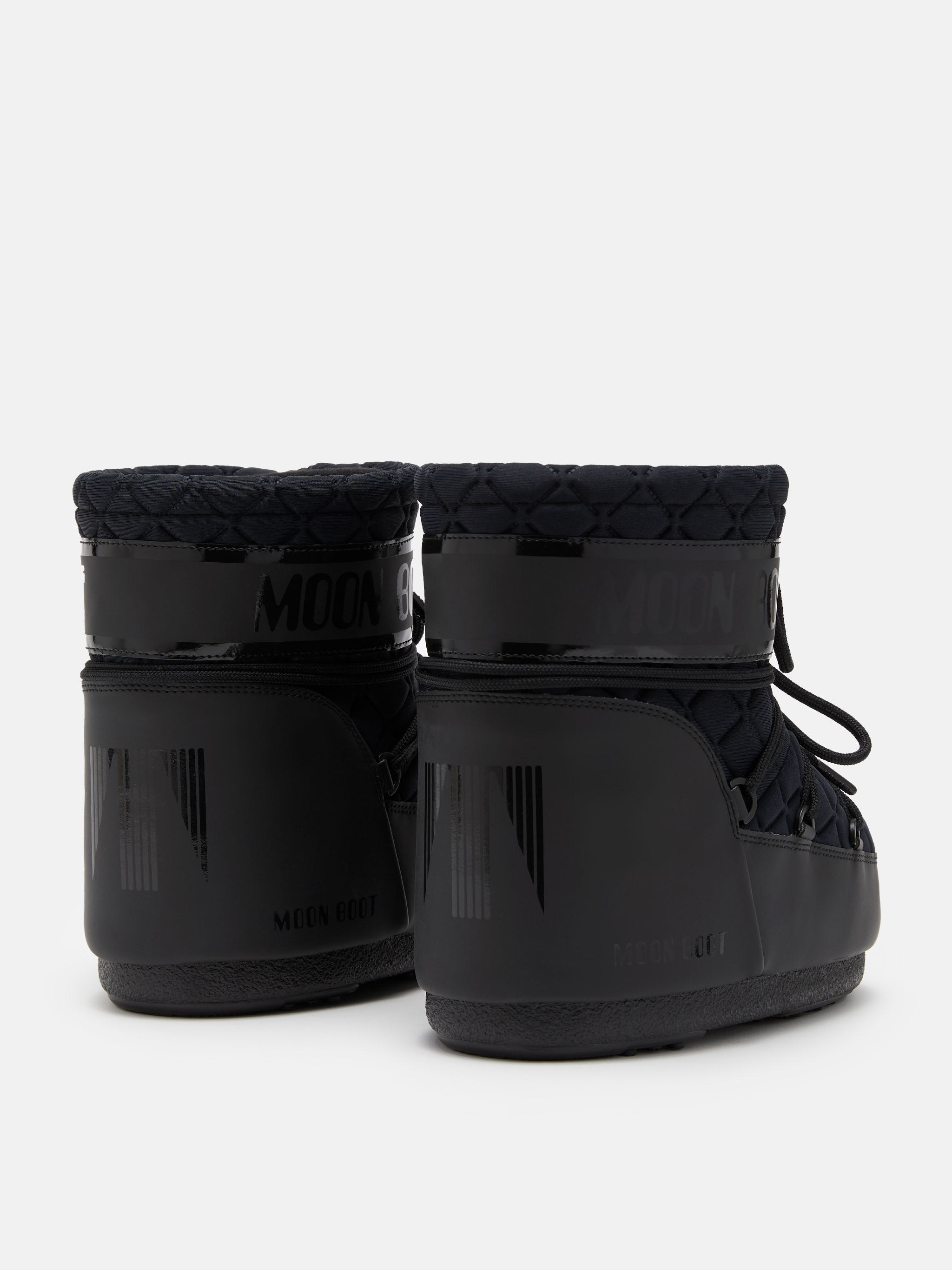 BOTTES ICON LOW MATELASSÉES NOIR