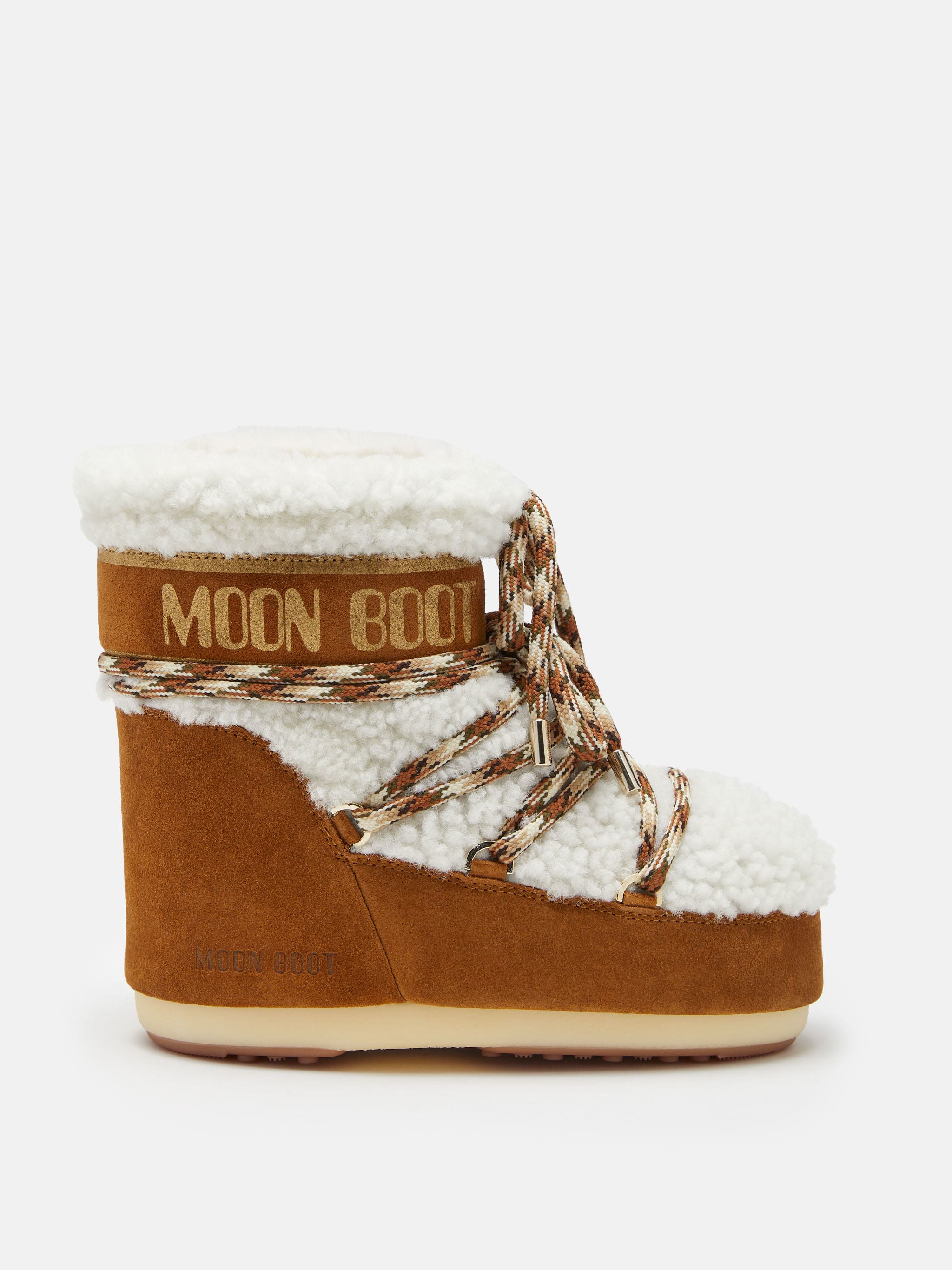 BOTTES LAB69 ICON LOW EN PEAU DE MOUTON MARRON