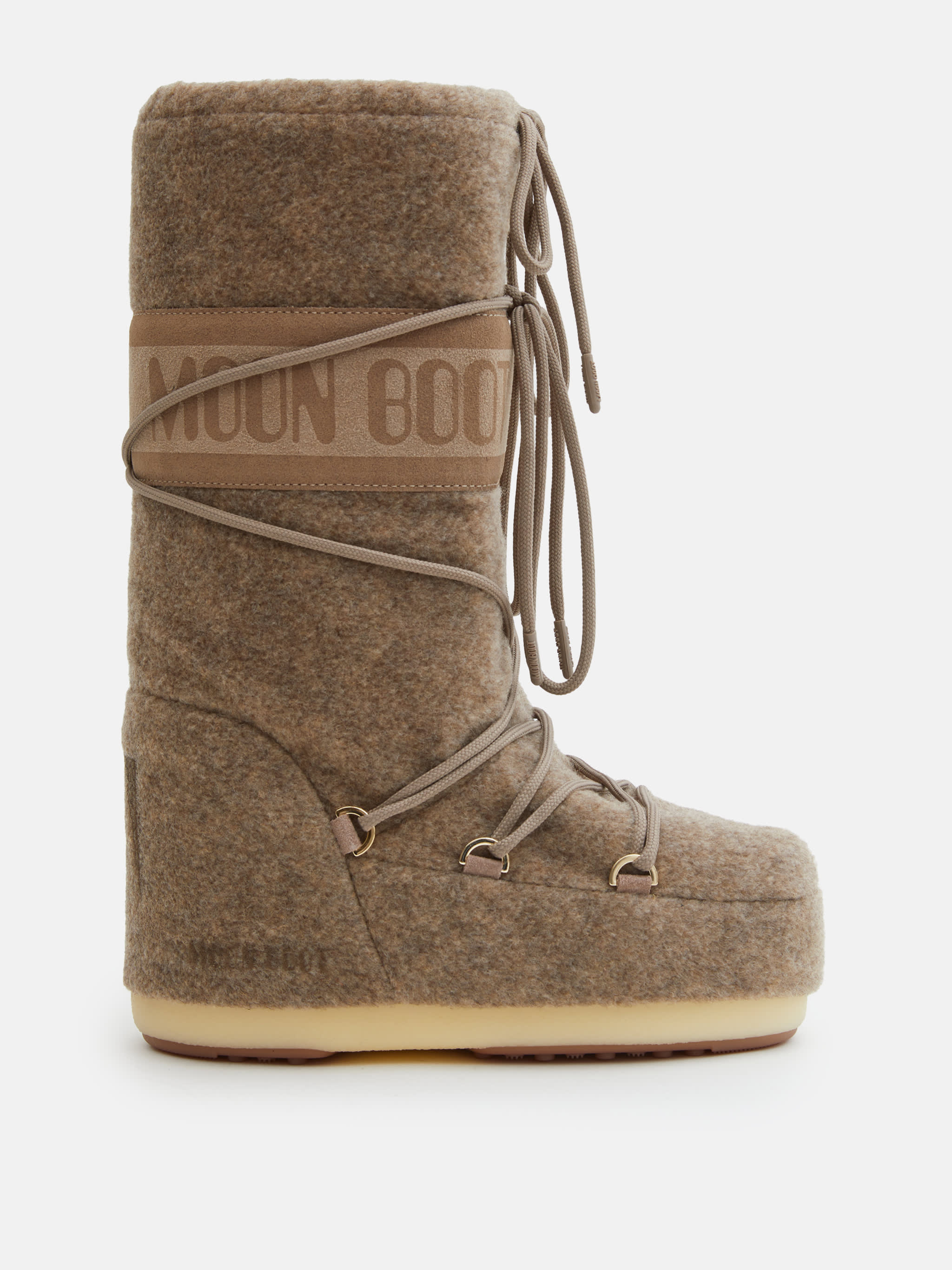 BOTTES ICON EN FEUTRE BEIGE