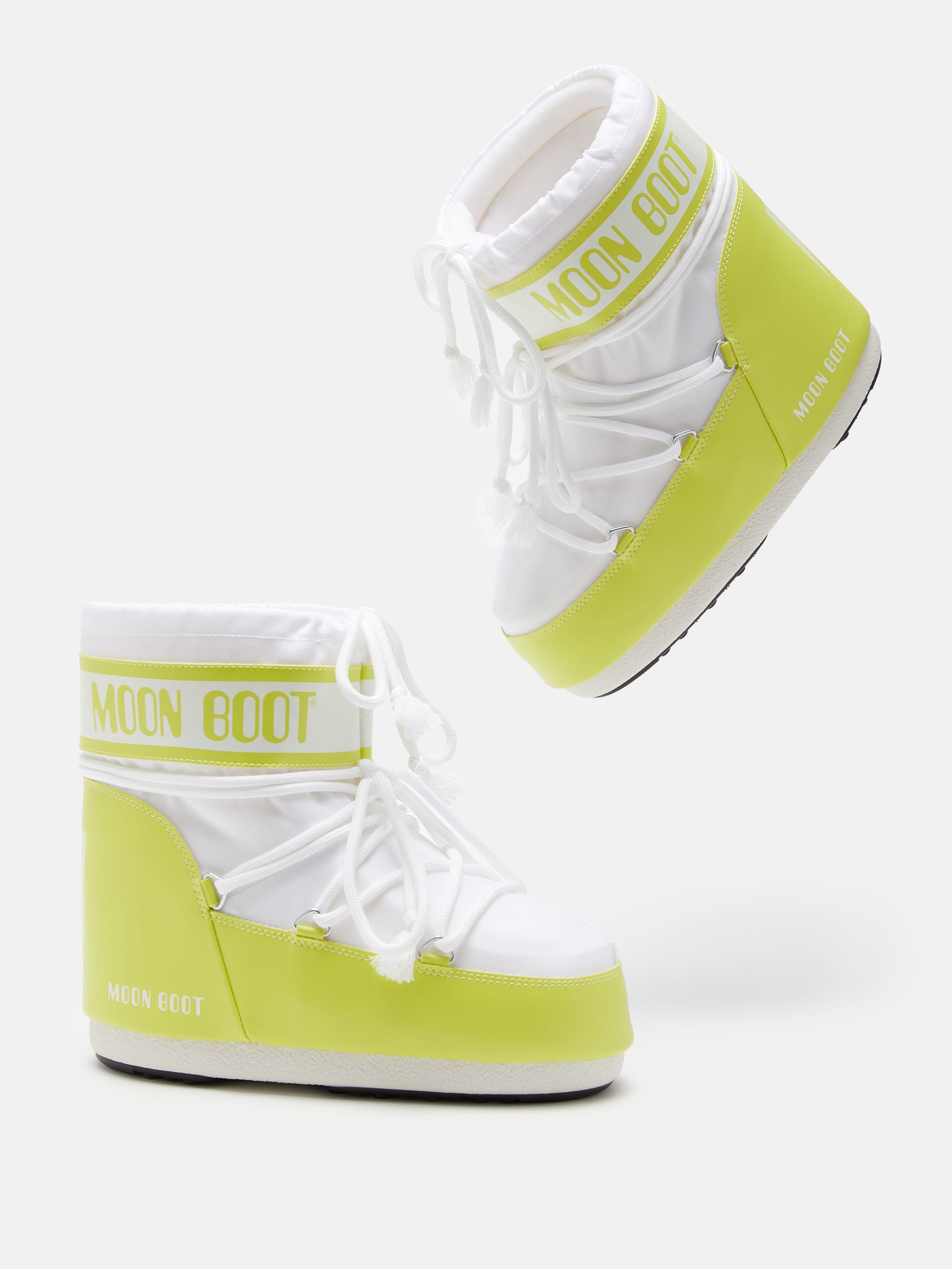 MB ICON LOW NYLON CYBER LIME/WHITE image number 3