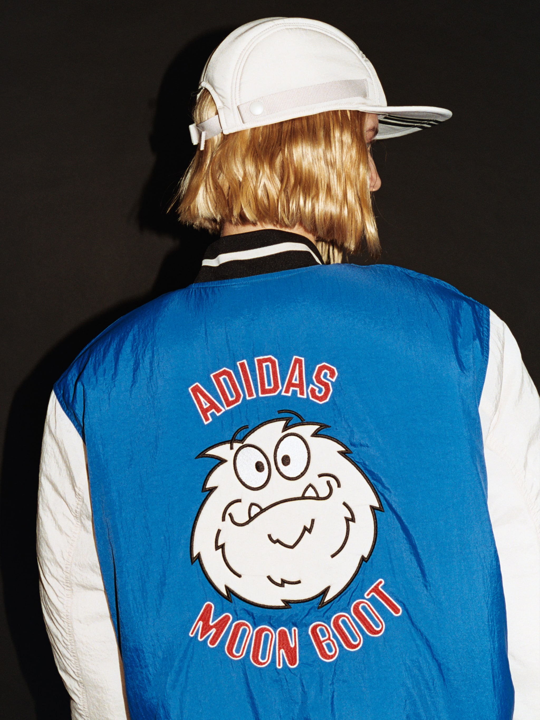 adidas x Moon Boot Varsity Jacket image number 0