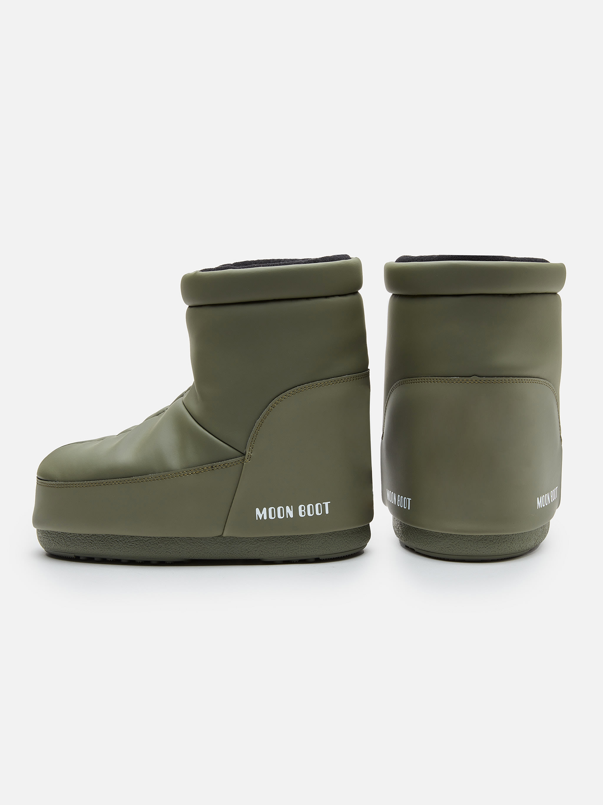 NO LACE KHAKI RUBBER BOOTS image number 3