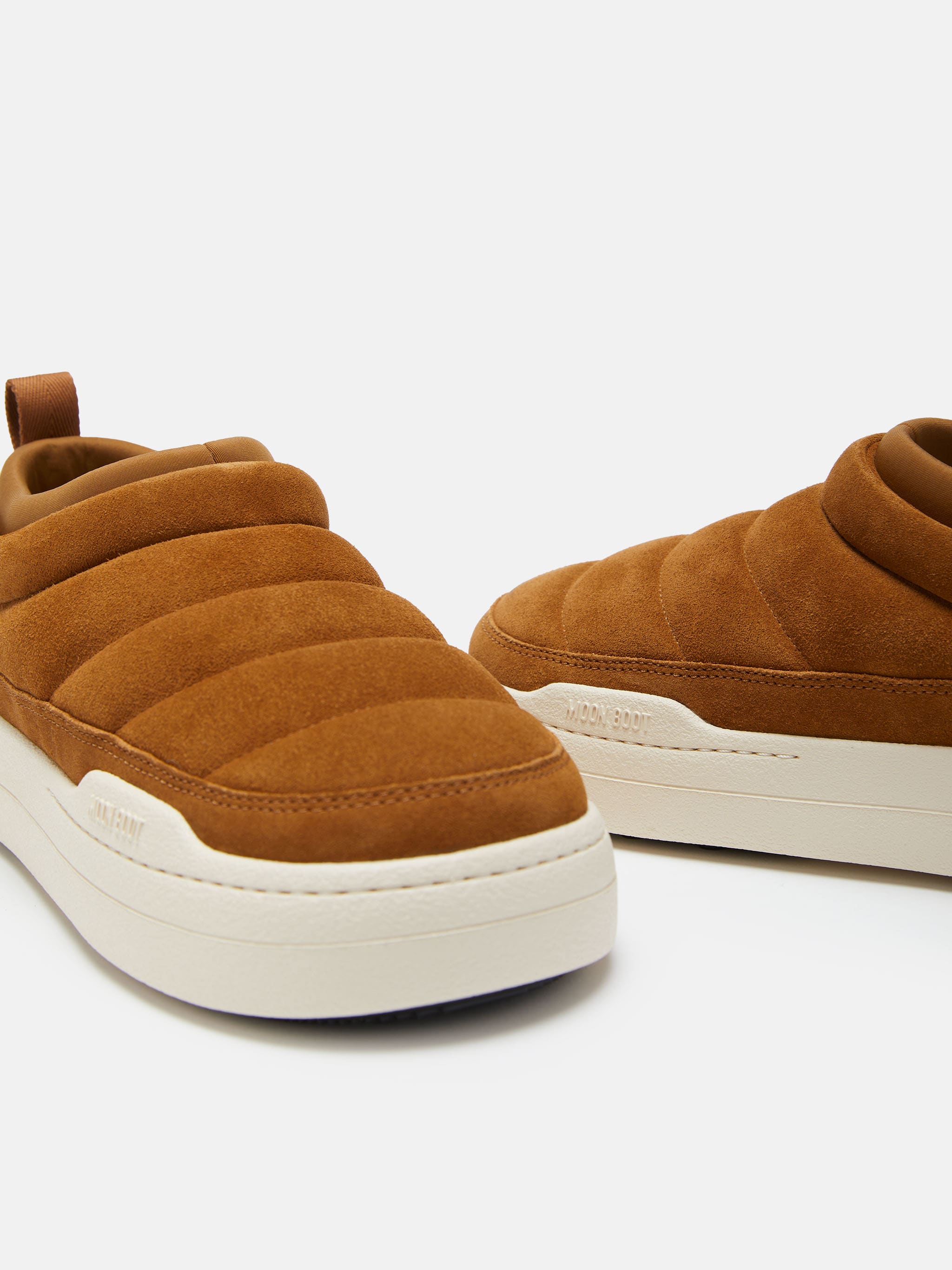 PARK SNEAKER SOFT COGNAC IN PELLE SCAMOSCIATA image number 2