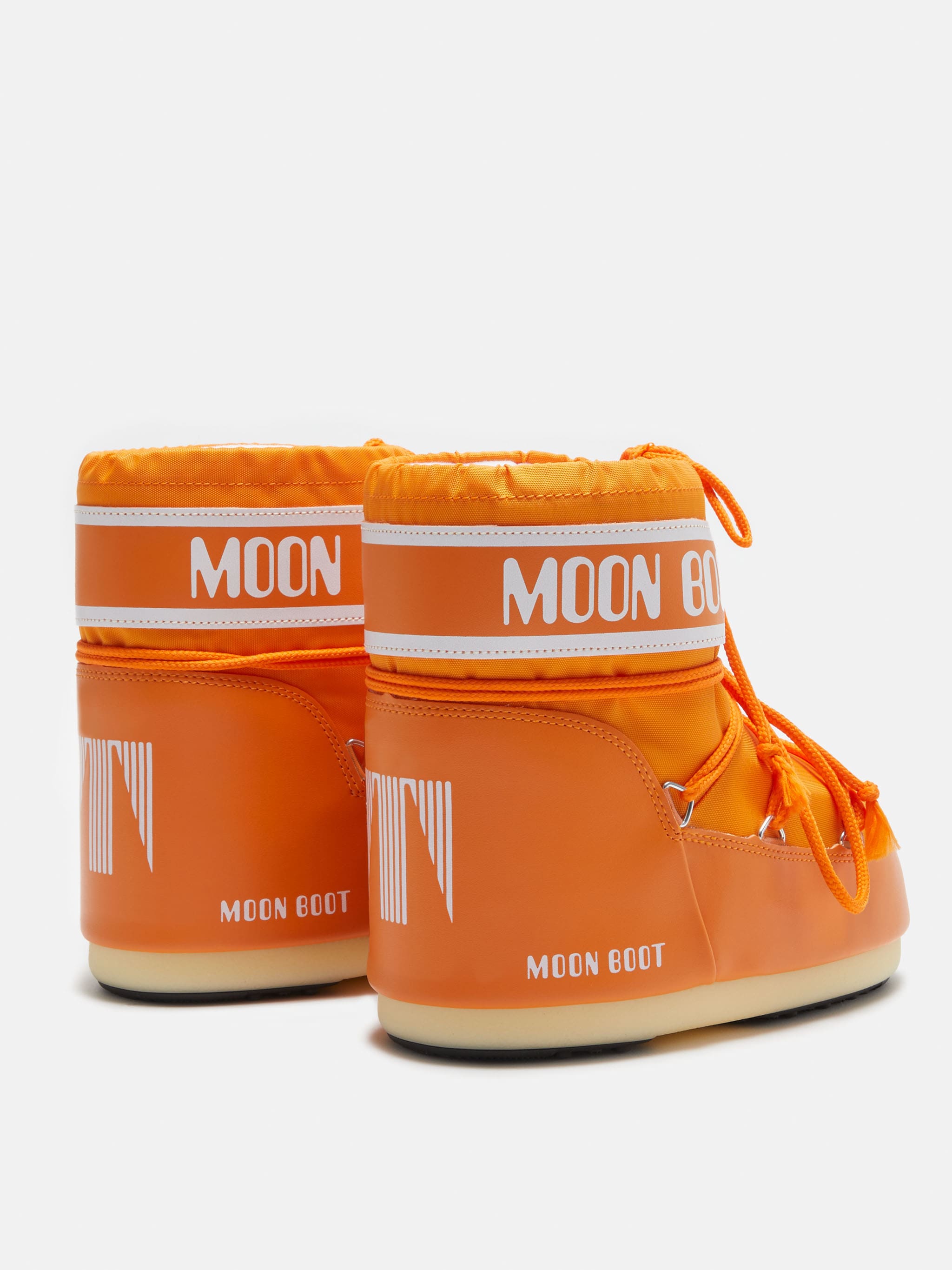 ICON LOW ORANGE NYLON BOOTS