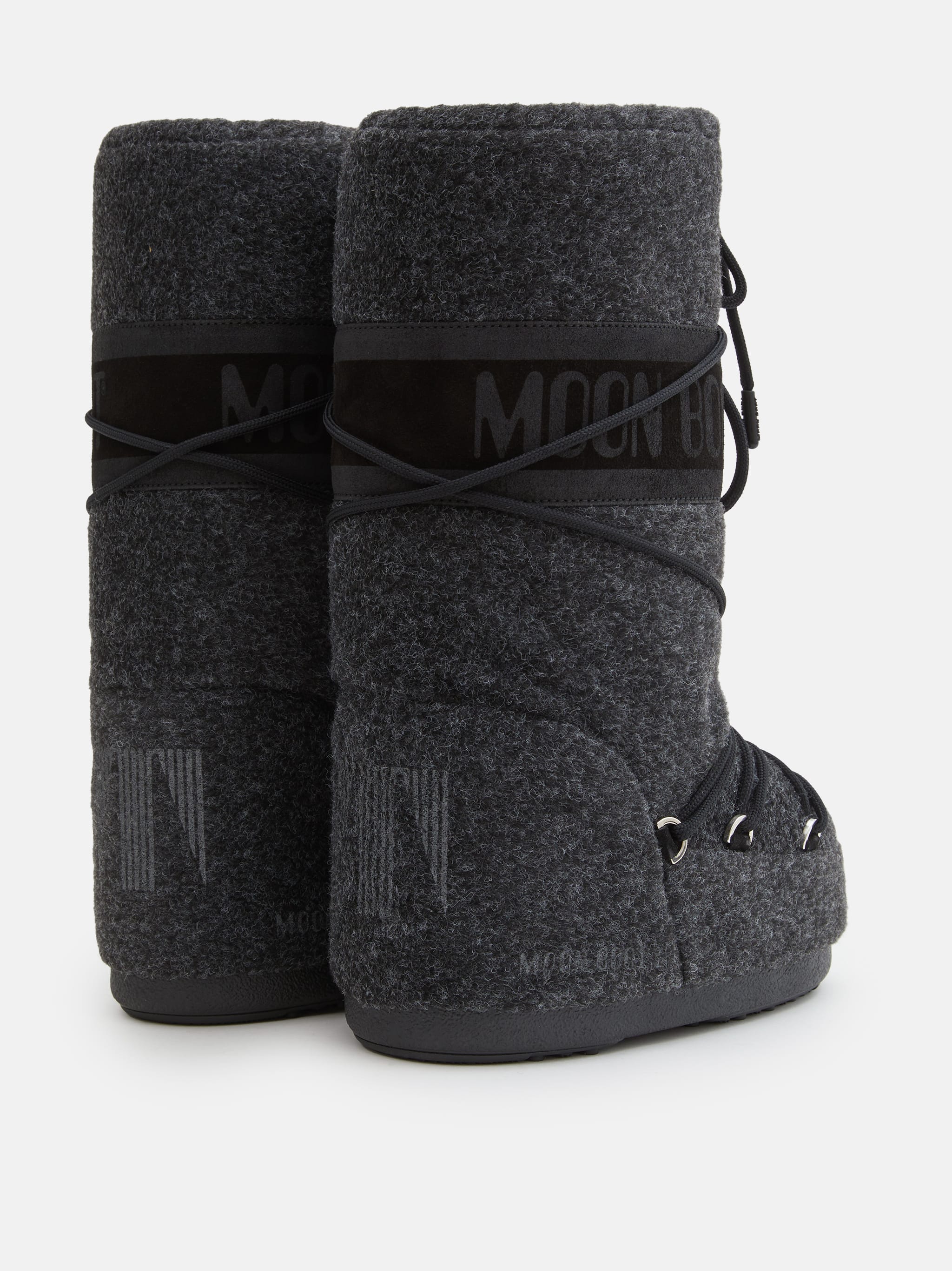 ICON BLACK FELT BOOTS image number 1