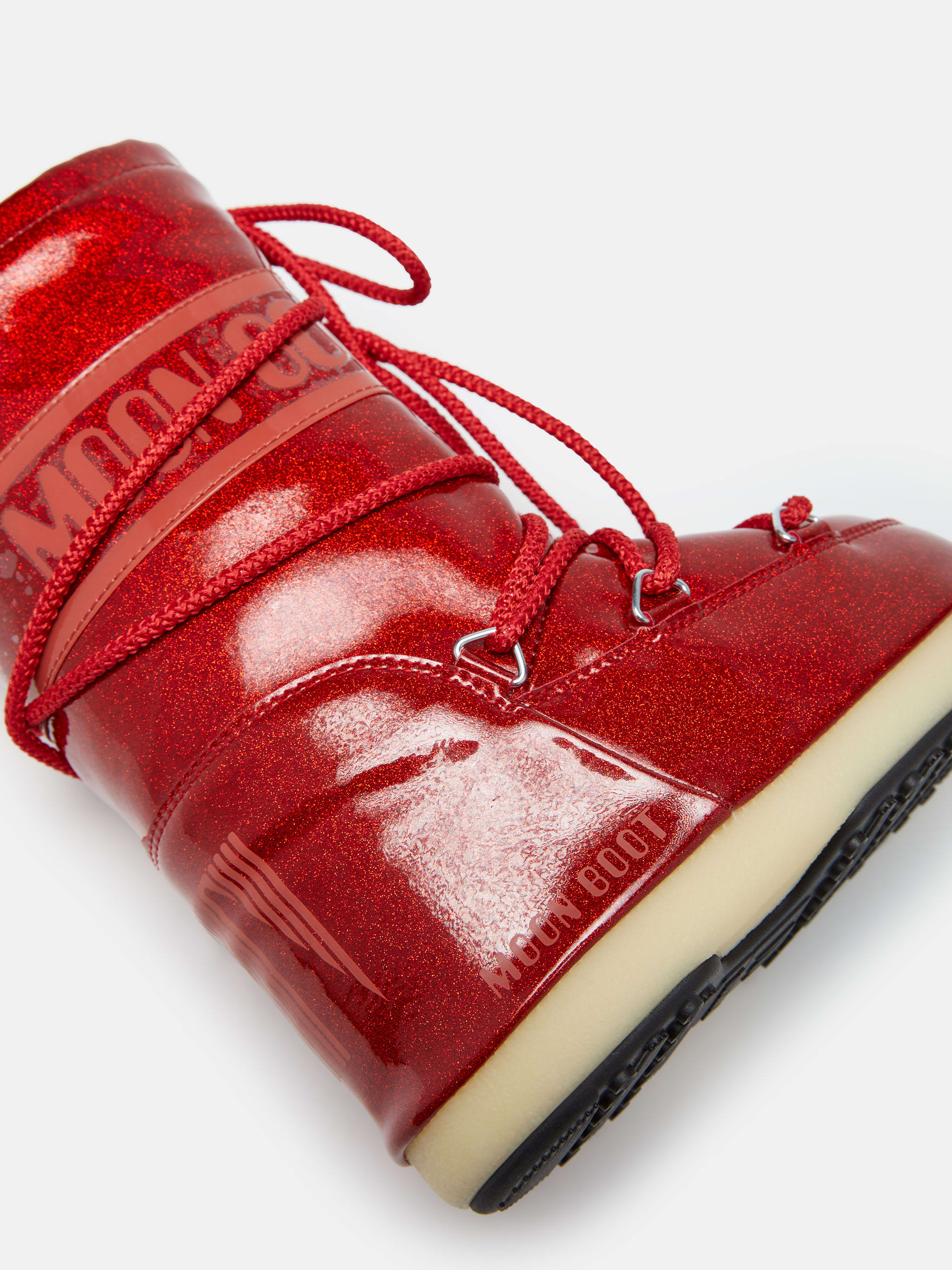 ICON JUNIOR RED GLITTER BOOTS image number 2