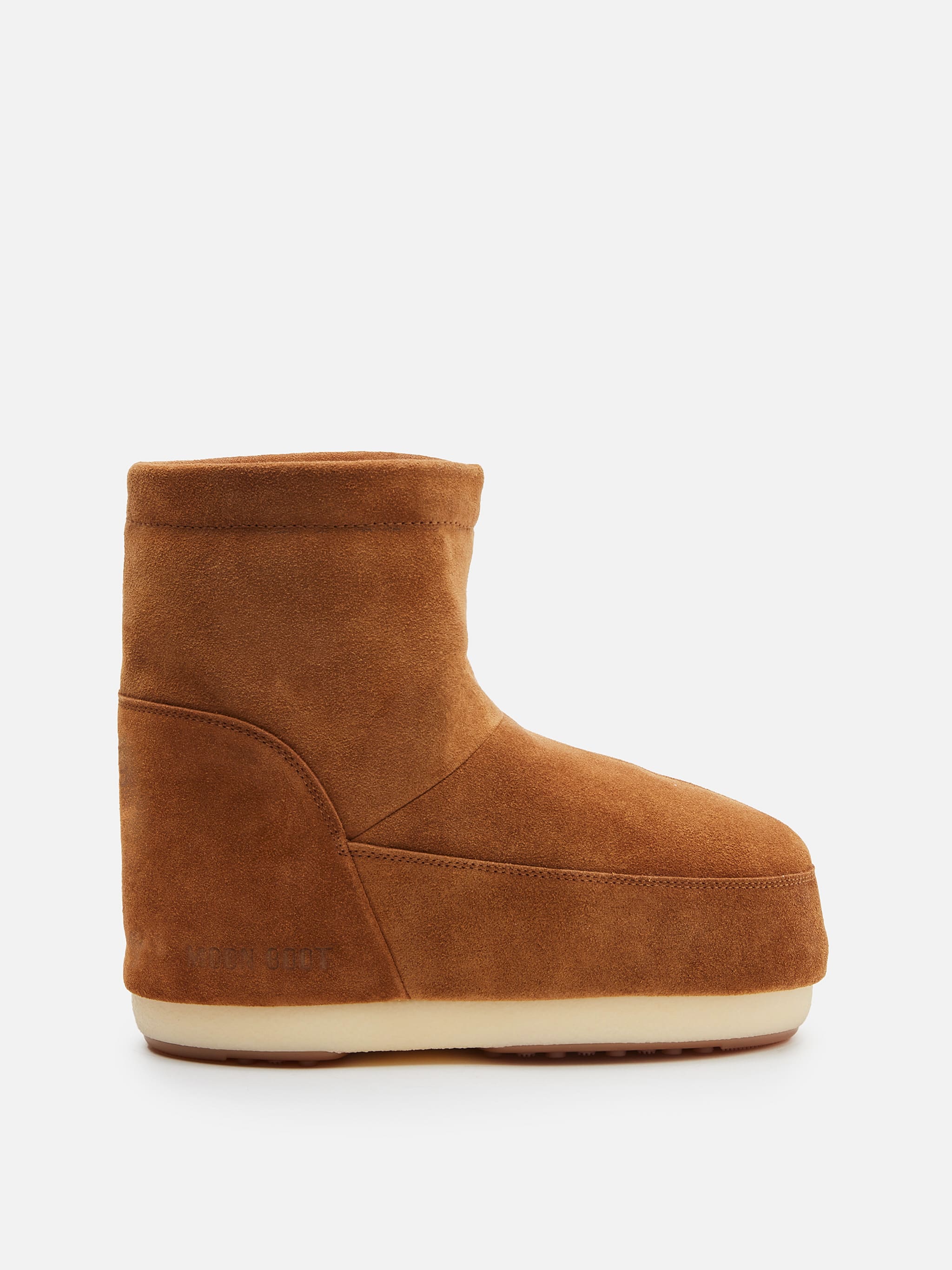 NO LACE TAN SUEDE BOOTS image number 0