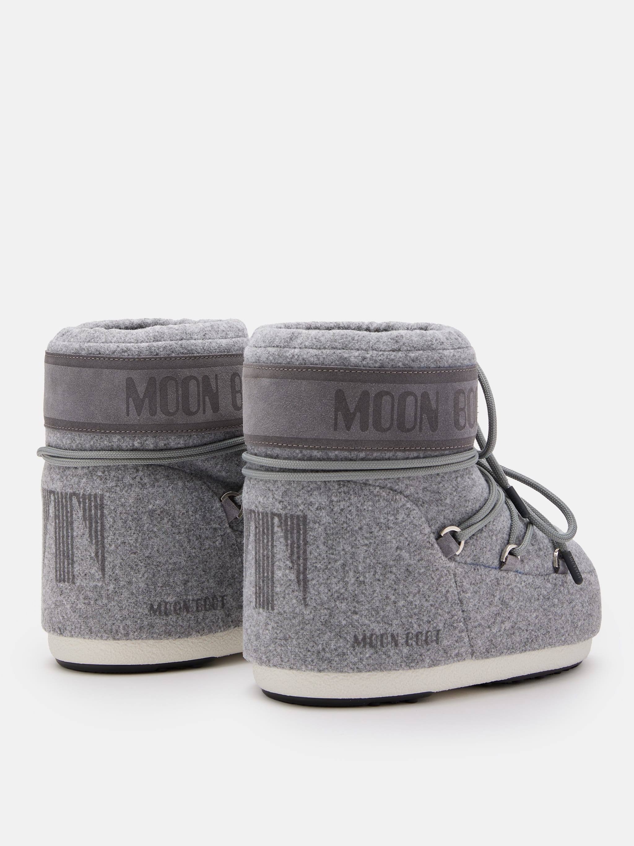 ICON LOW GREY FELT BOOTS