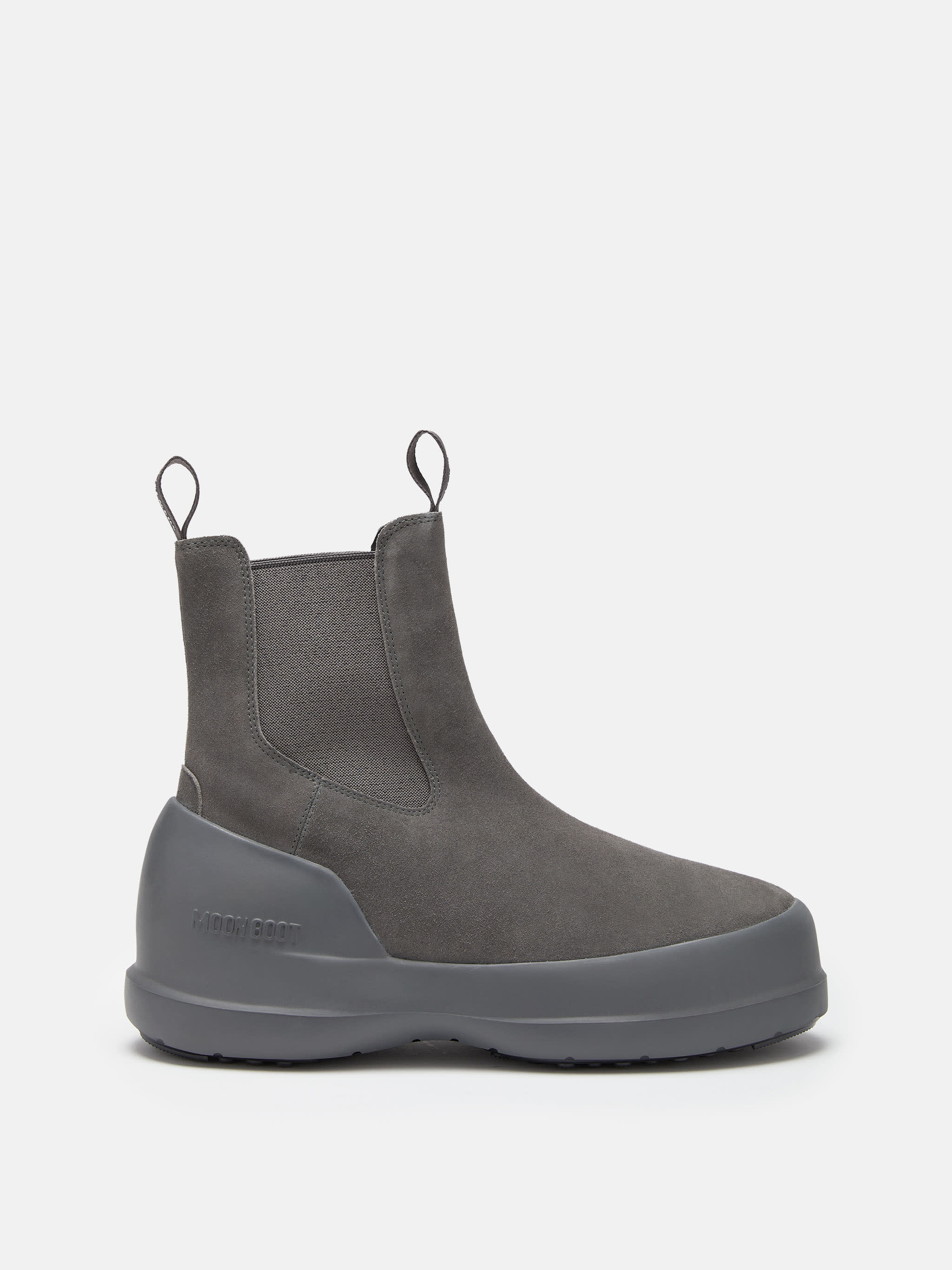 LUNA GREY SUEDE CHELSEA BOOTS image number 0