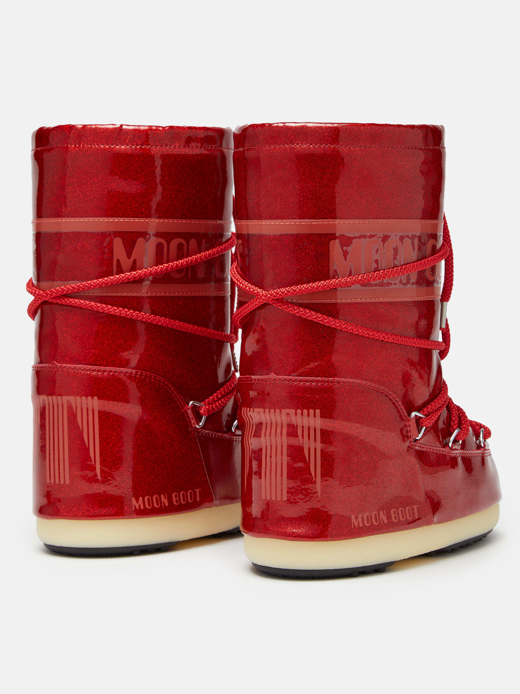 ICON JUNIOR RED GLITTER BOOTS image number 1