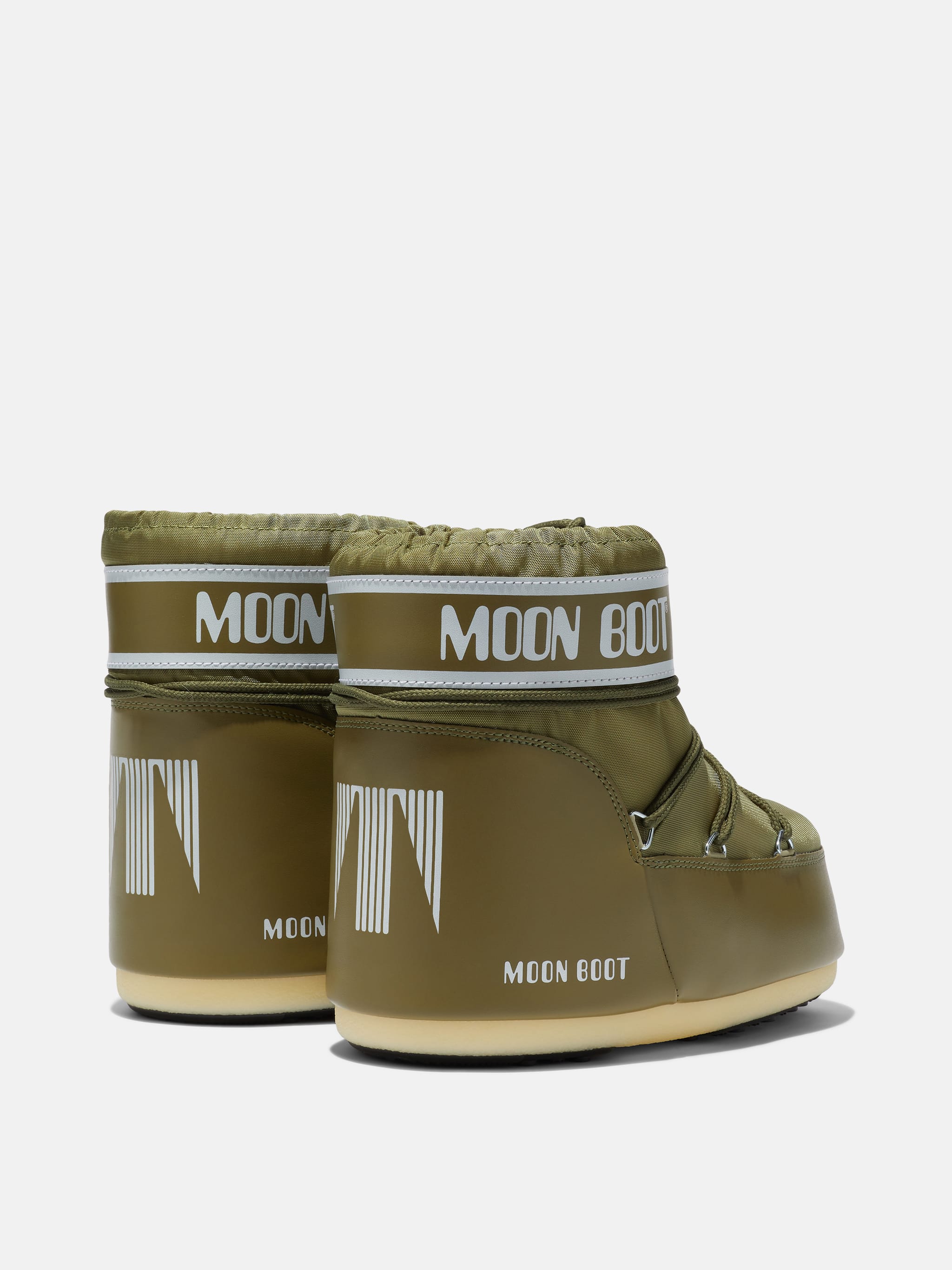 ICON LOW KHAKI NYLON BOOTS