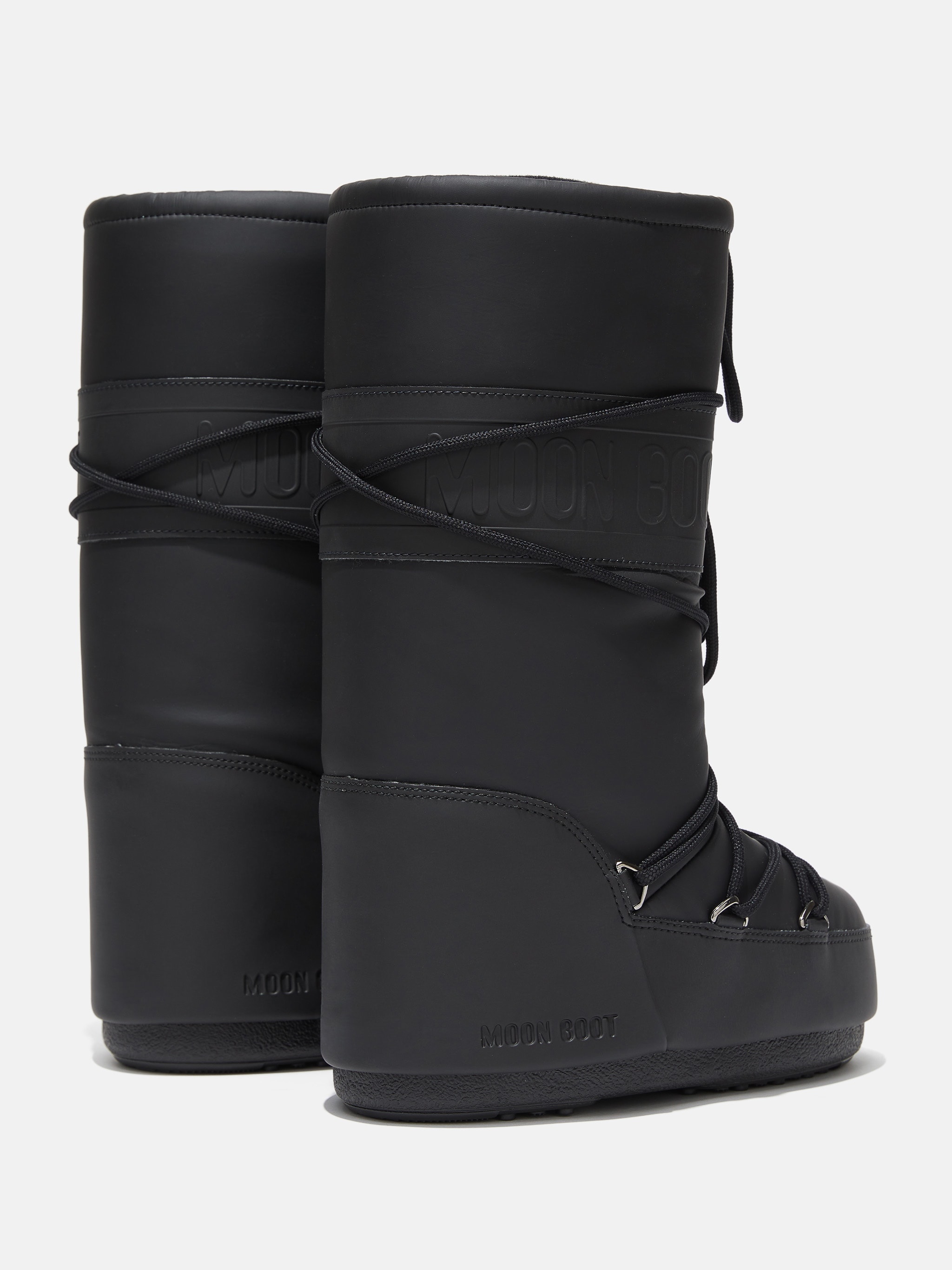 ICON BLACK RUBBER BOOTS