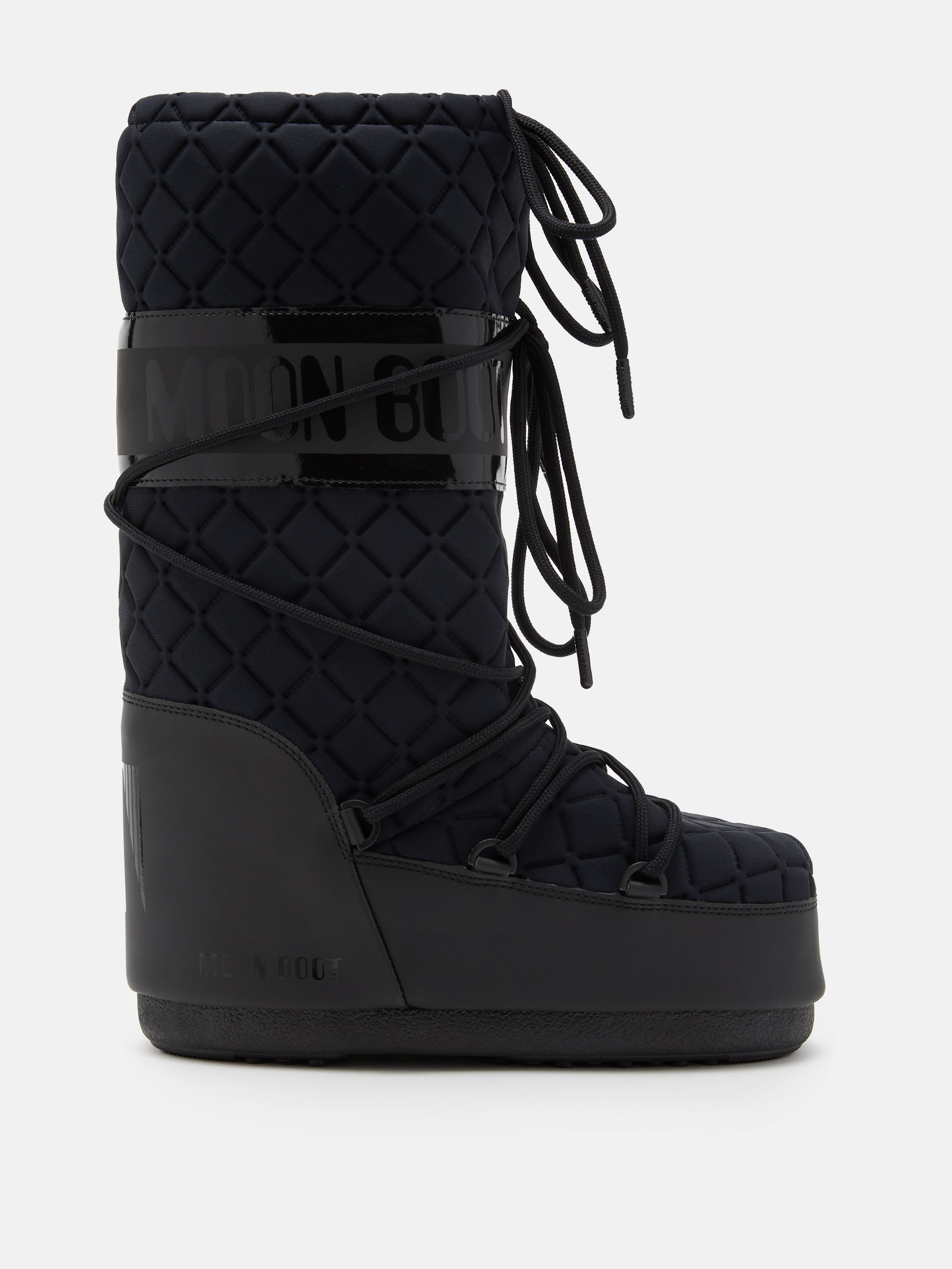 ICON QUILT BLACK BOOTS image number 0