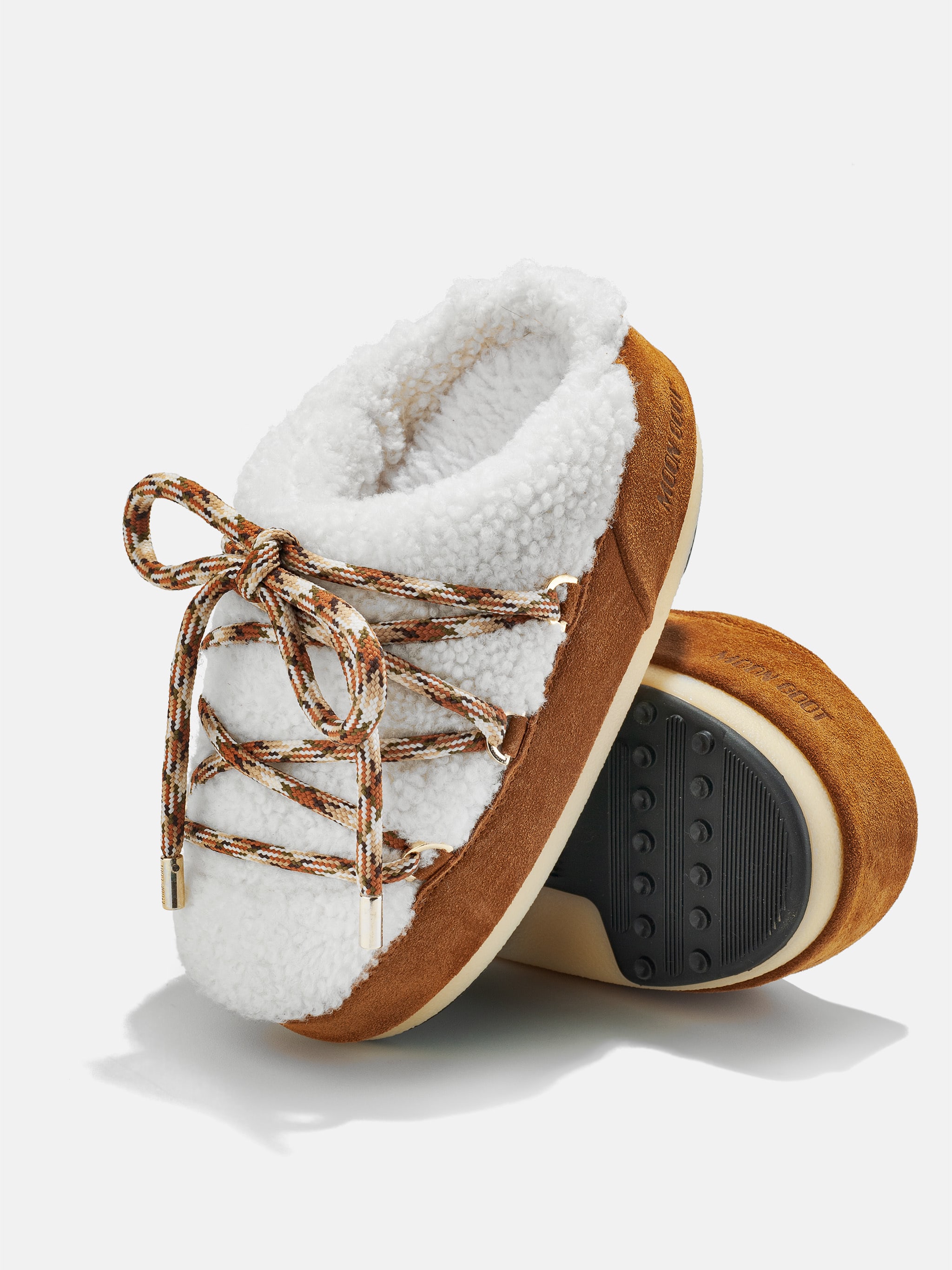 ICON MULE NOCCIOLA IN SHEARLING image number 3