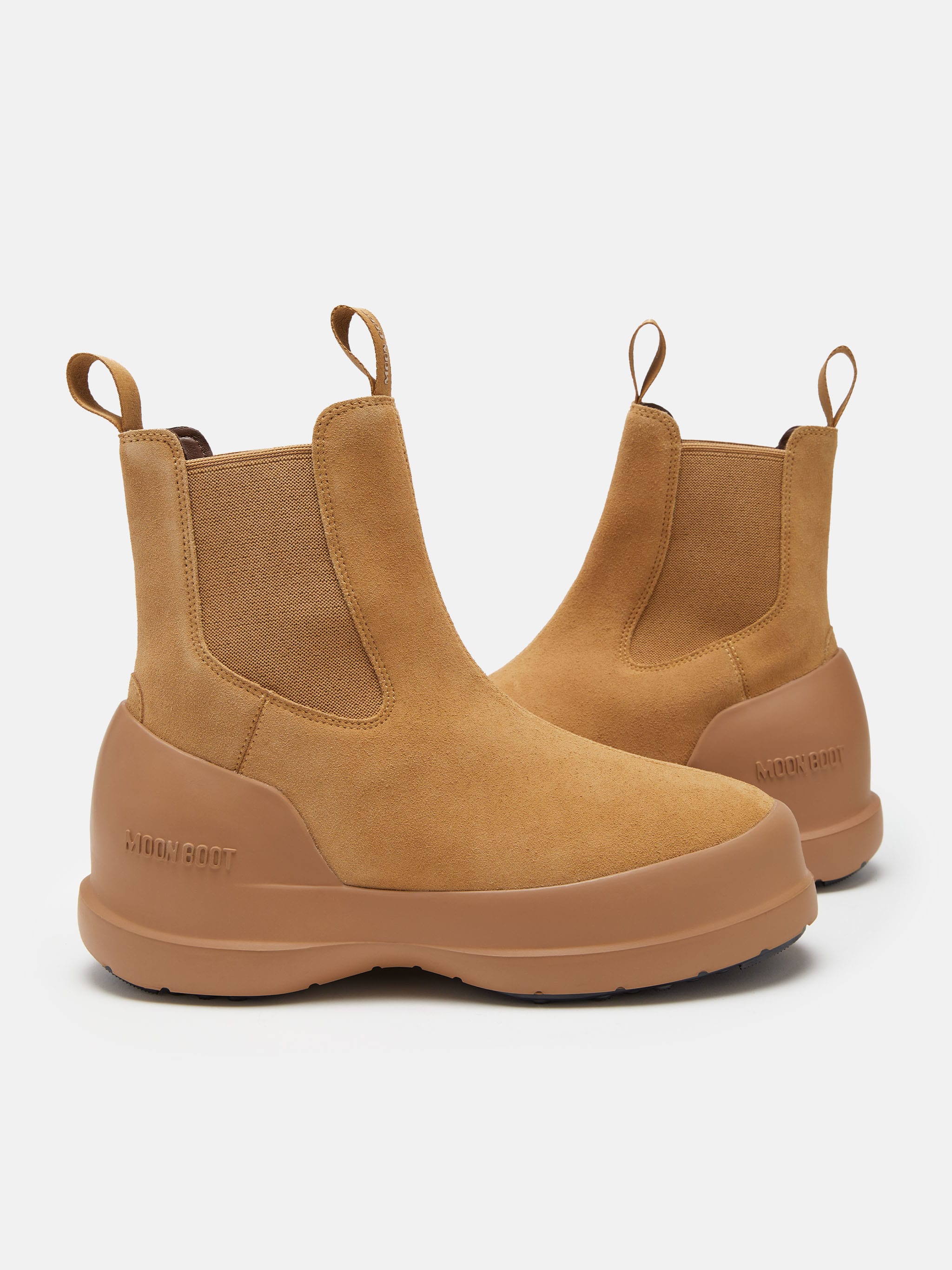 LUNA SAND SUEDE CHELSEA BOOTS image number 3