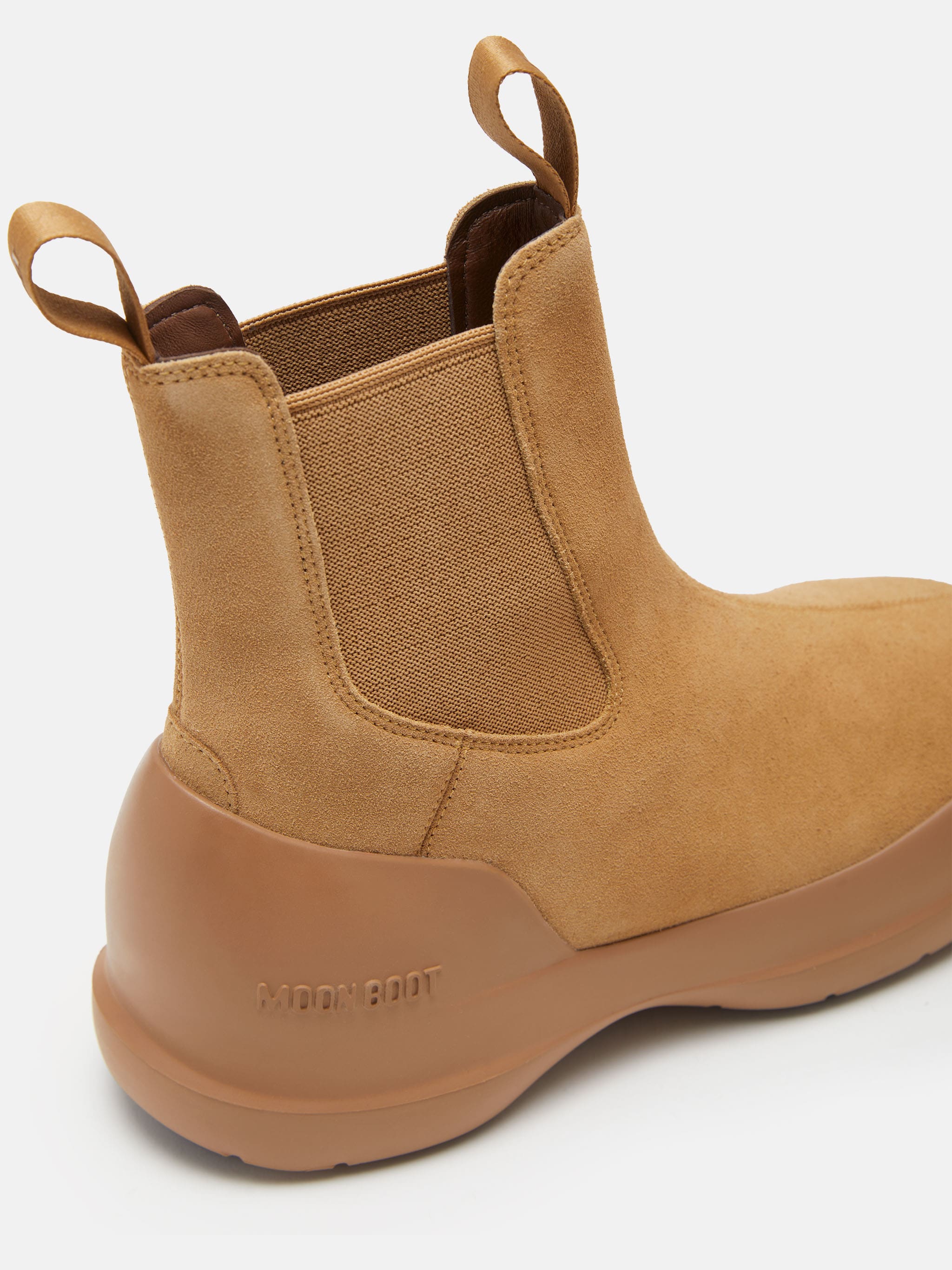 LUNA SAND SUEDE CHELSEA BOOTS image number 2