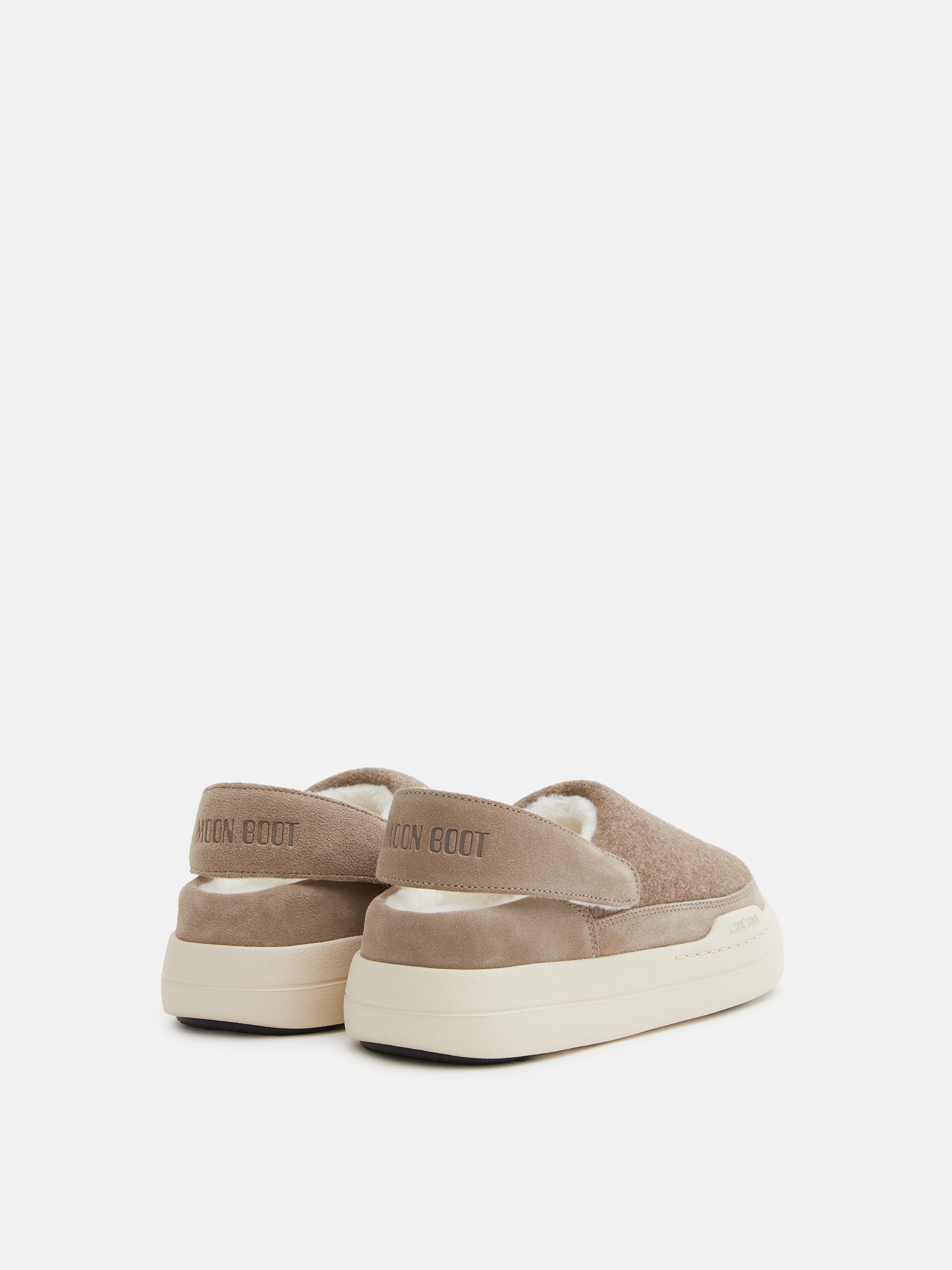 PARK FELT CLOGS BEIGE