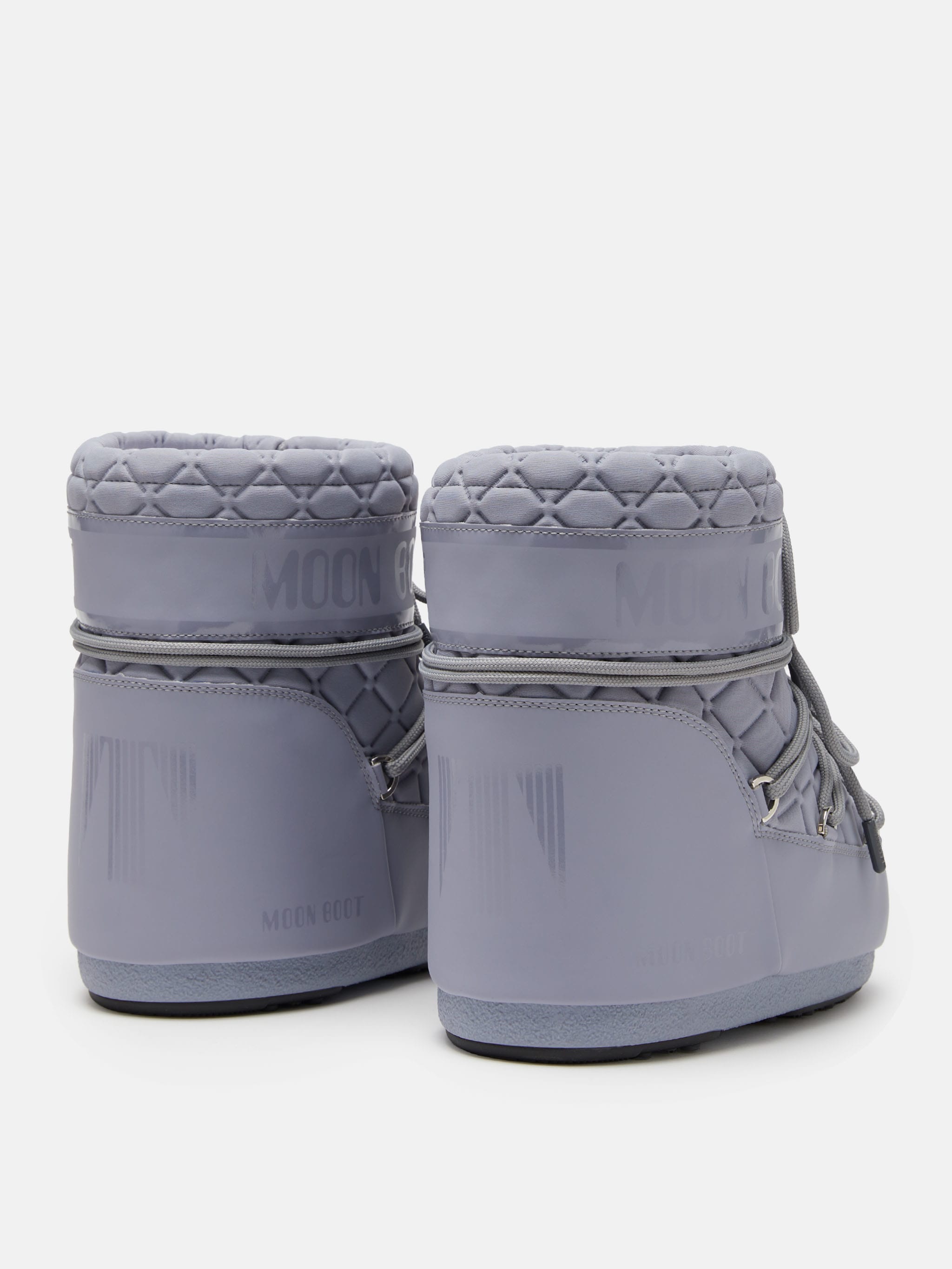 ICON LOW QUILT GREY BOOTS