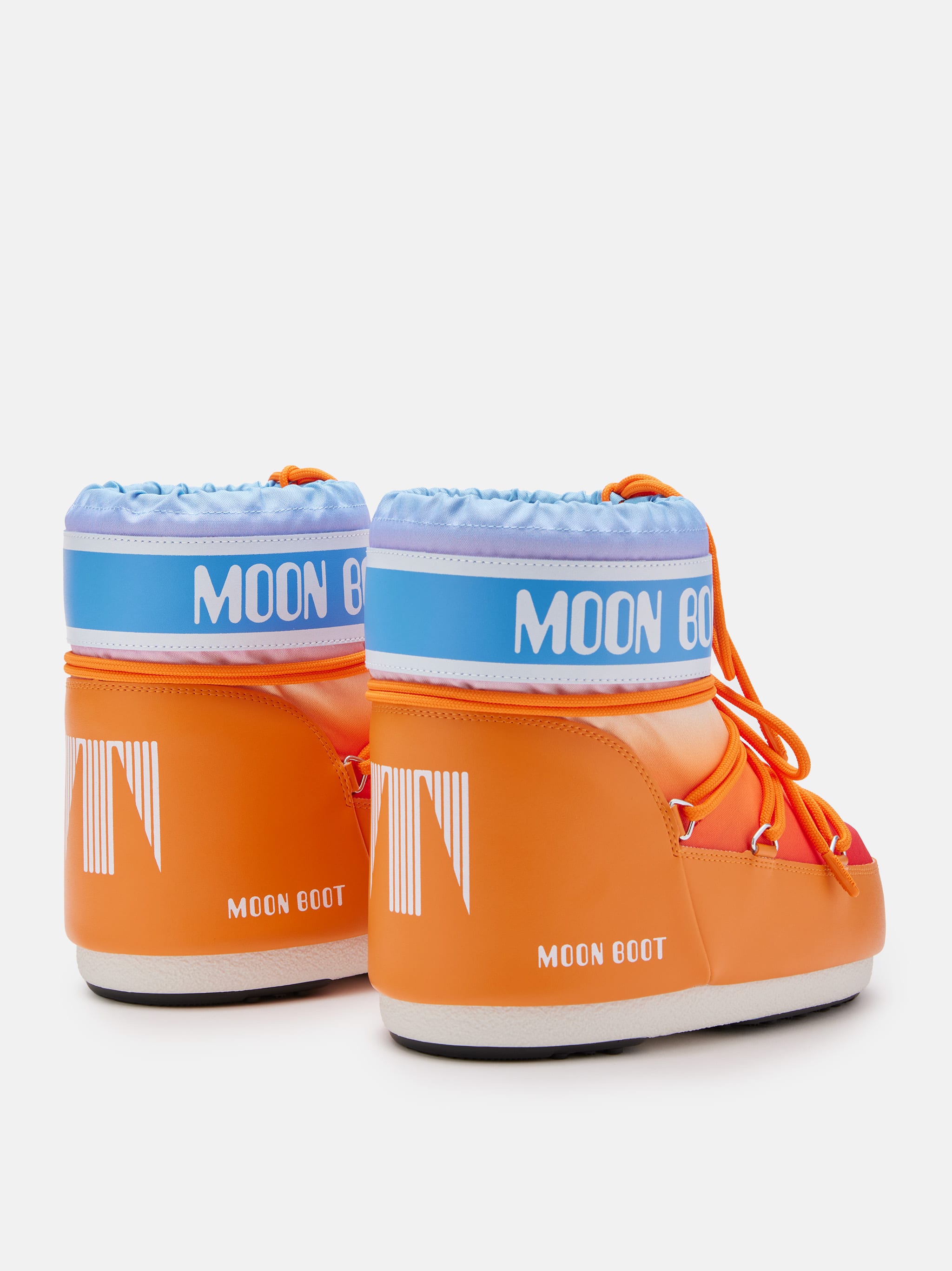 ICON LOW SUNRISE-PRINT ORANGE BOOTS