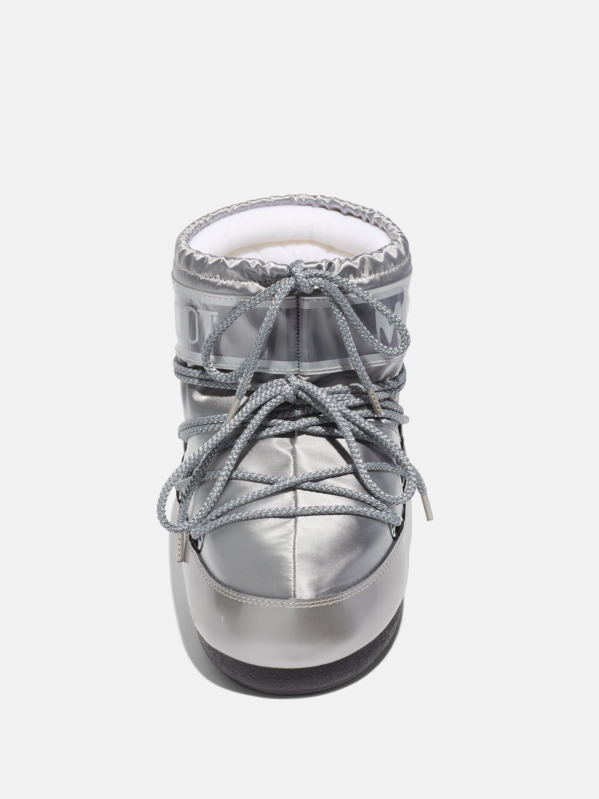 BOTTES ICON LOW GLANCE SILVER EN SATIN image number 2