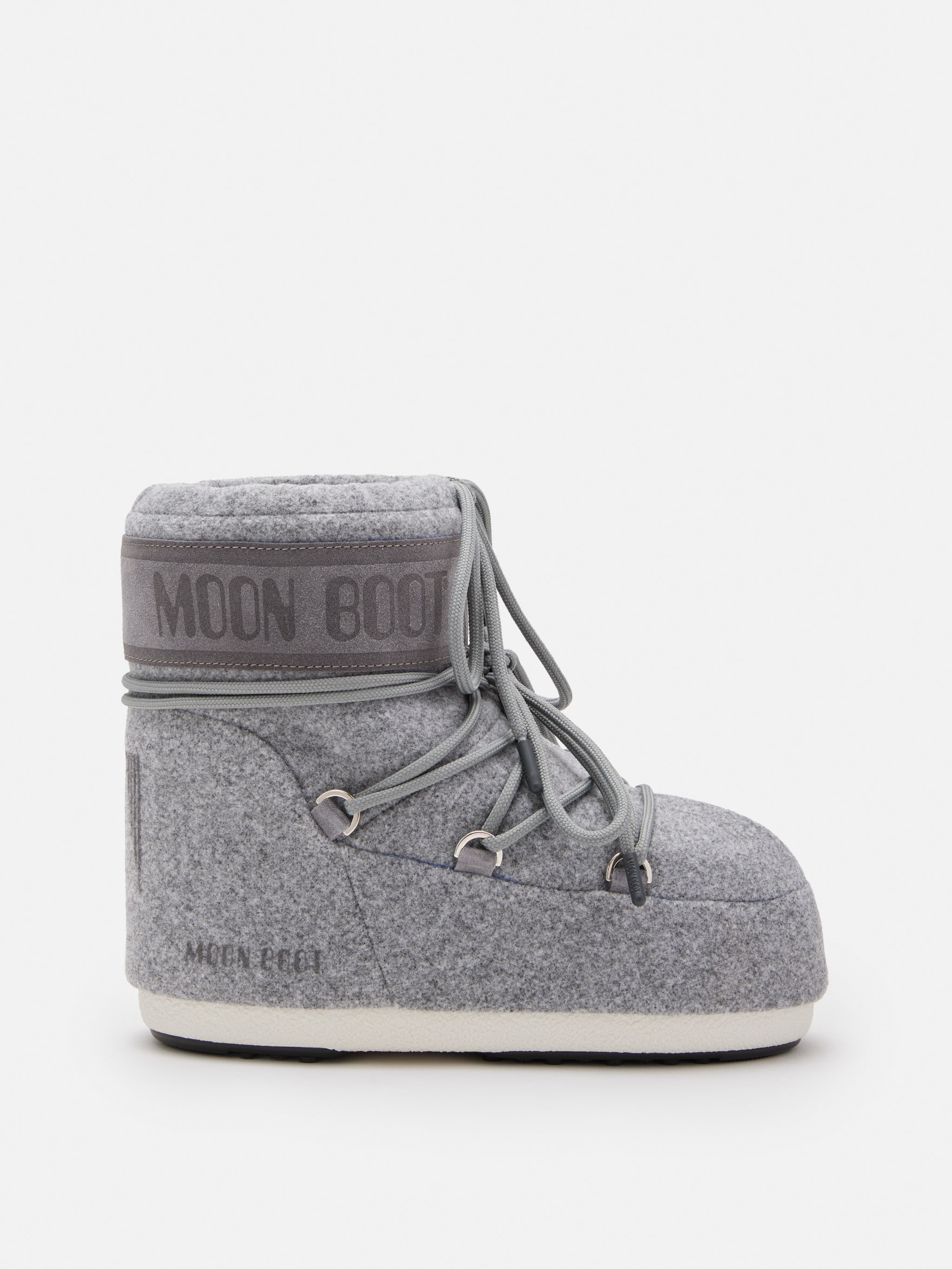 BOTTES ICON LOW EN FEUTRE GRIS image number 0