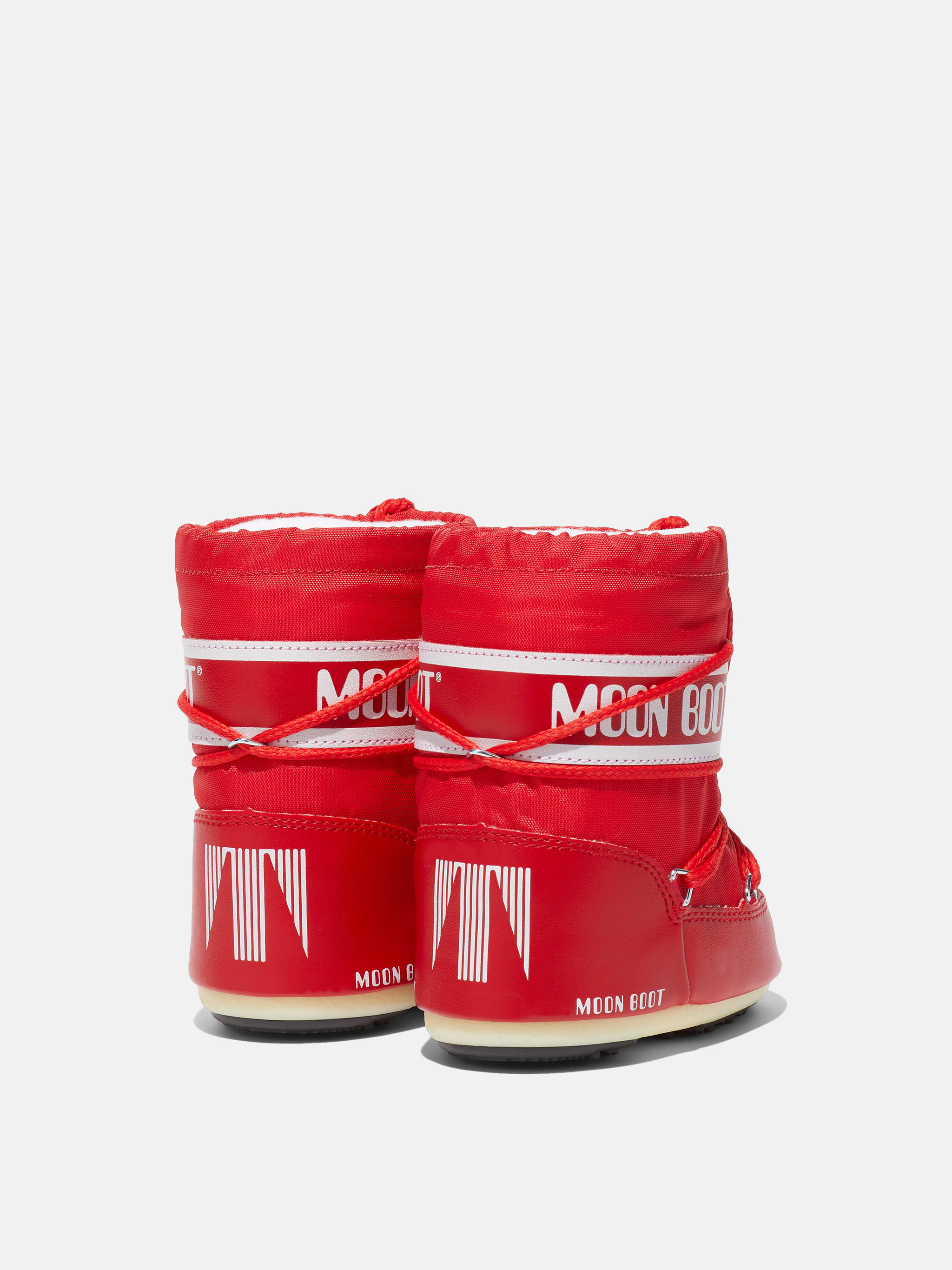 ICON MINI RED NYLON BOOTS