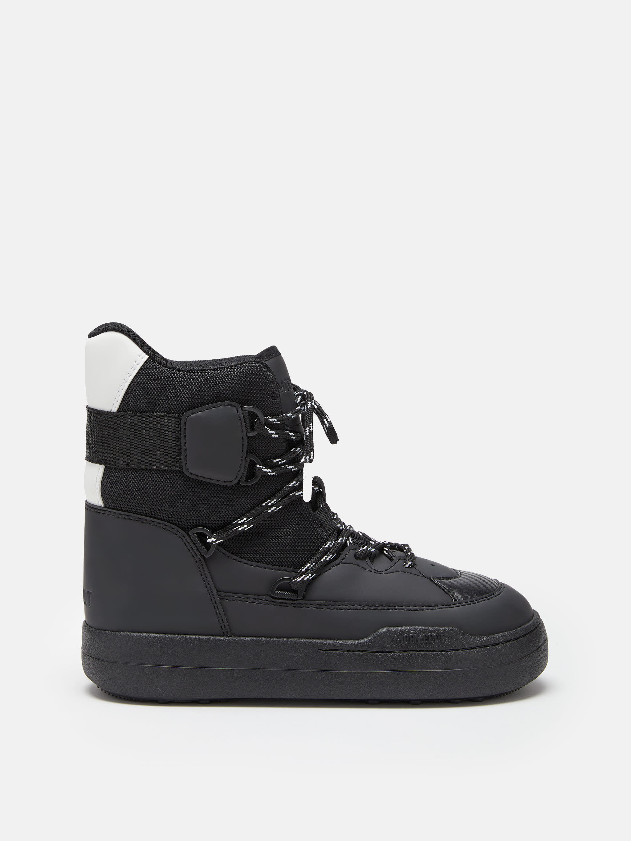 PARK BLACK SNEAKER BOOTS